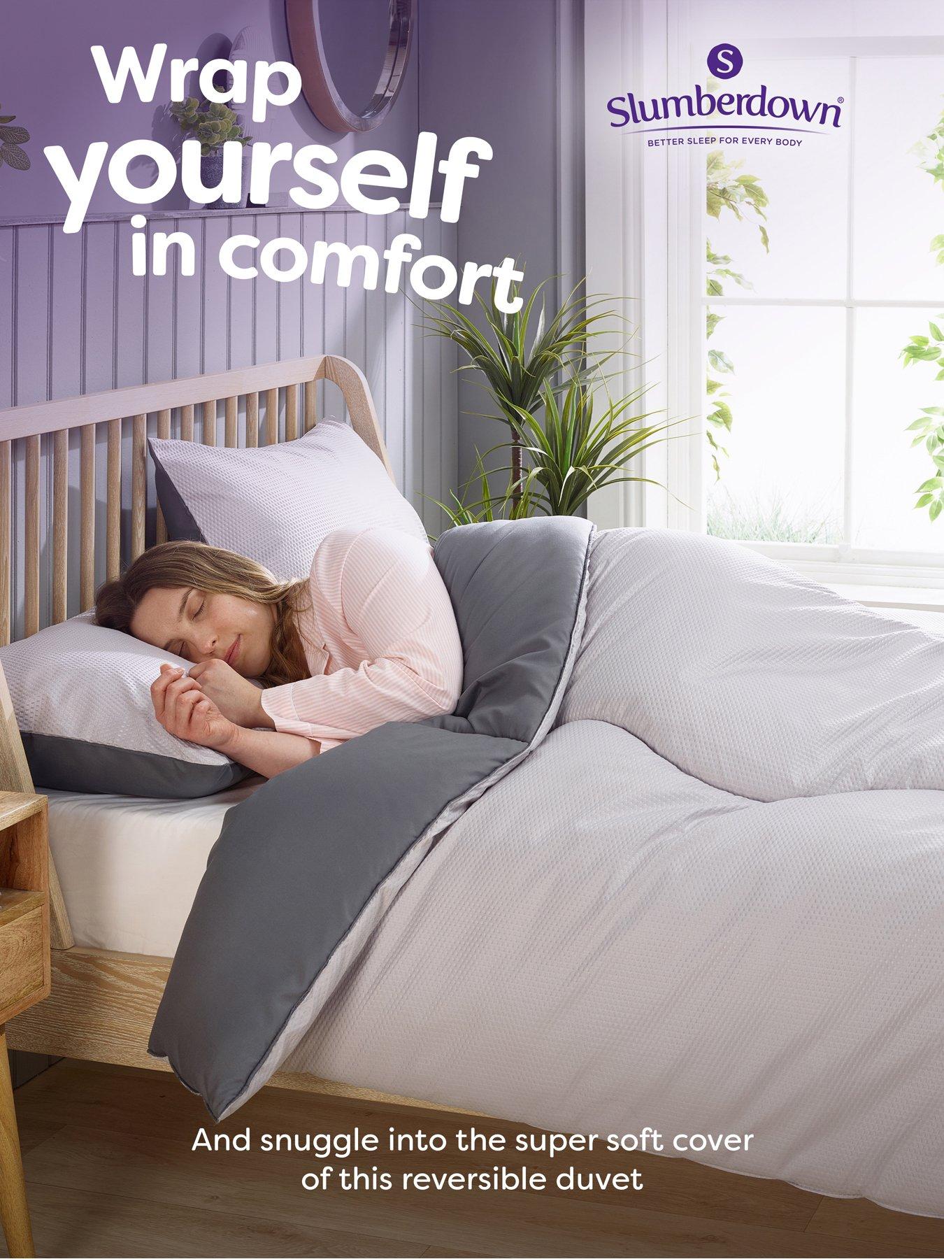 Image 5 of 7 of Slumberdown Coverless Comfort Embossed Waffle Duvet, 4.5 Tog