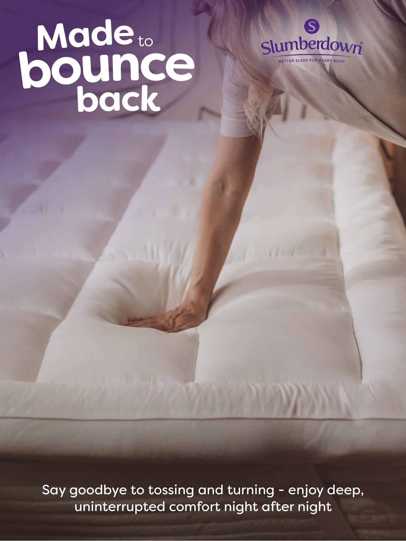 Image 5 of 7 of Slumberdown Sleep Soundly Climate Control Luxury Deep 5cm Mattress Topper