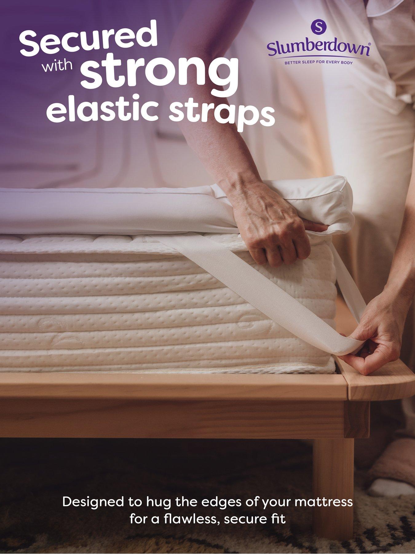 Image 6 of 7 of Slumberdown Sleep Soundly Climate Control Luxury Deep 5cm Mattress Topper