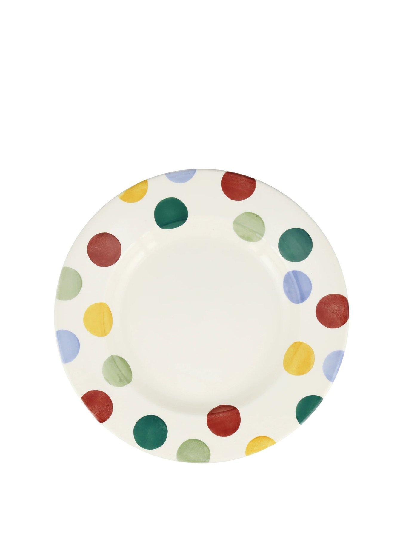 undefined Polka Dot 10.5 Inch Plate