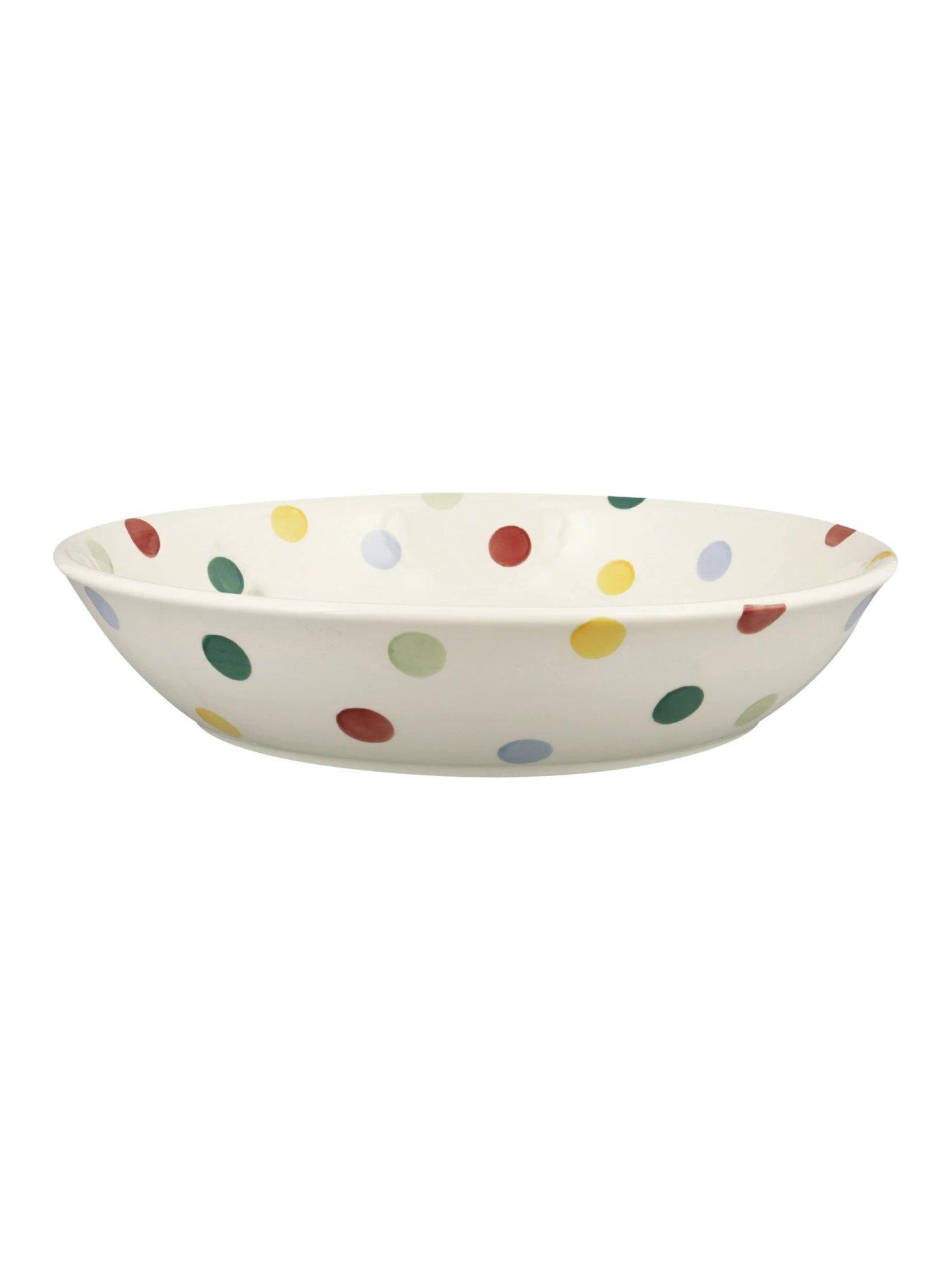 undefined Polka Dot Medium Pasta Bowl