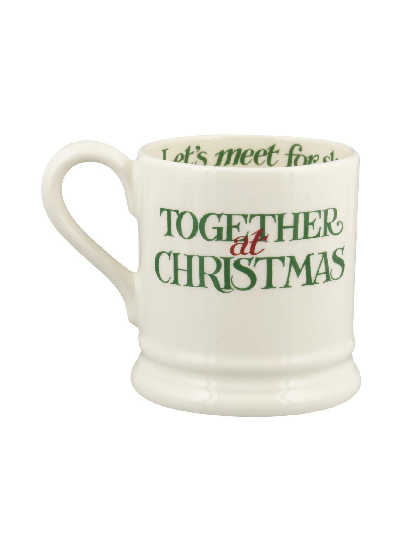 Emma Bridgewater Christmas Best Of Friends Single 1/2 Pint Mug