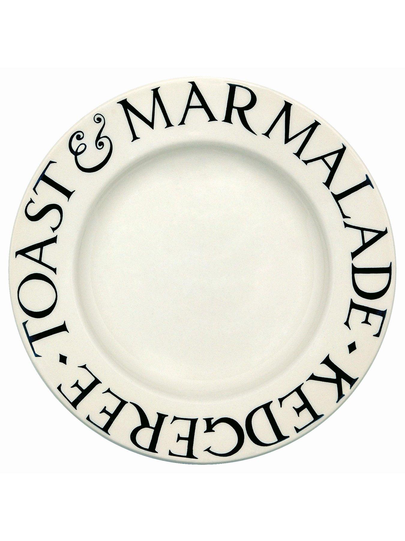 Emma Bridgewater Black  &  Toast 8.5 Inch Plate