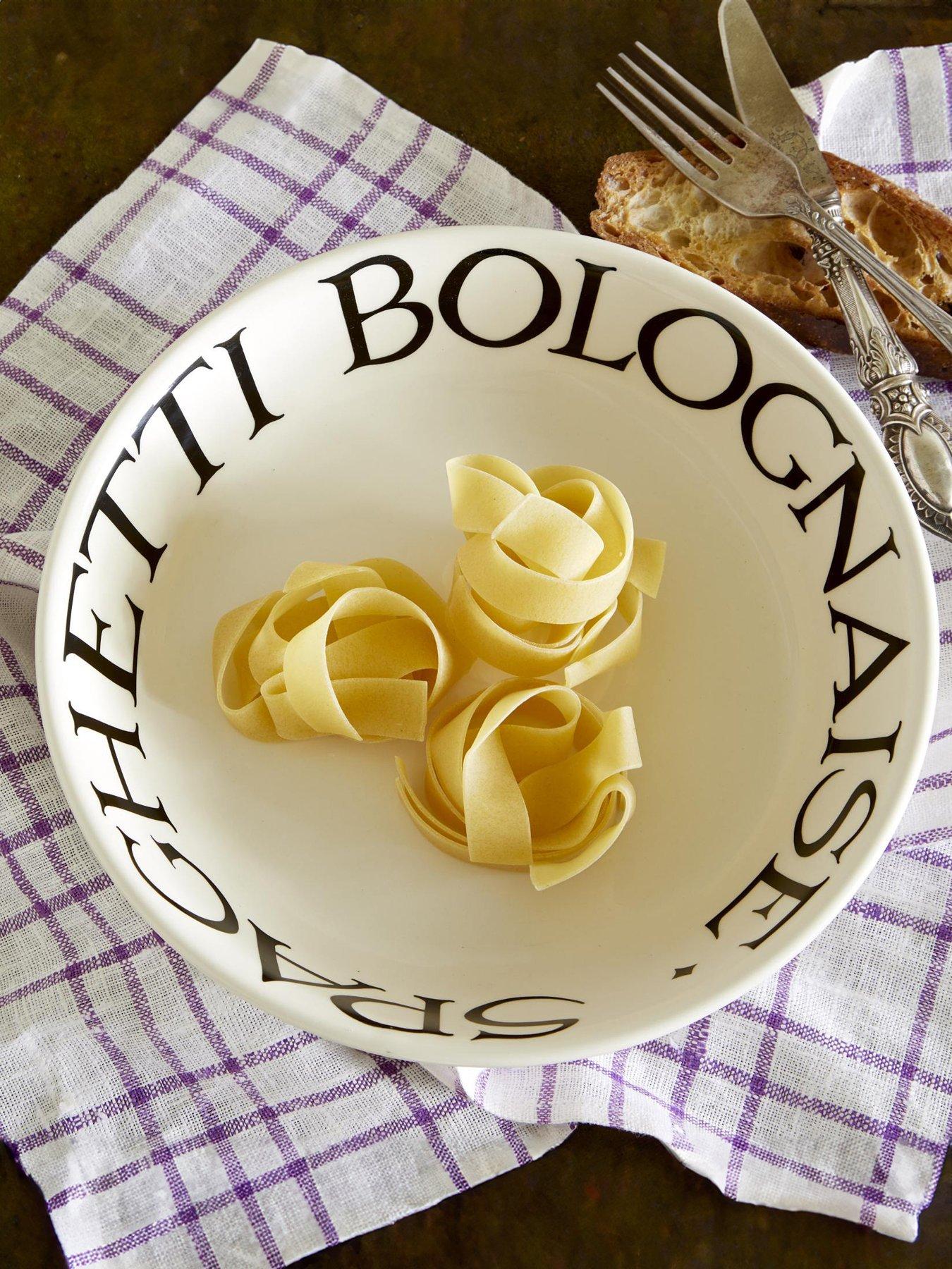 Emma Bridgewater Black  &  Toast Medium Pasta Bowl