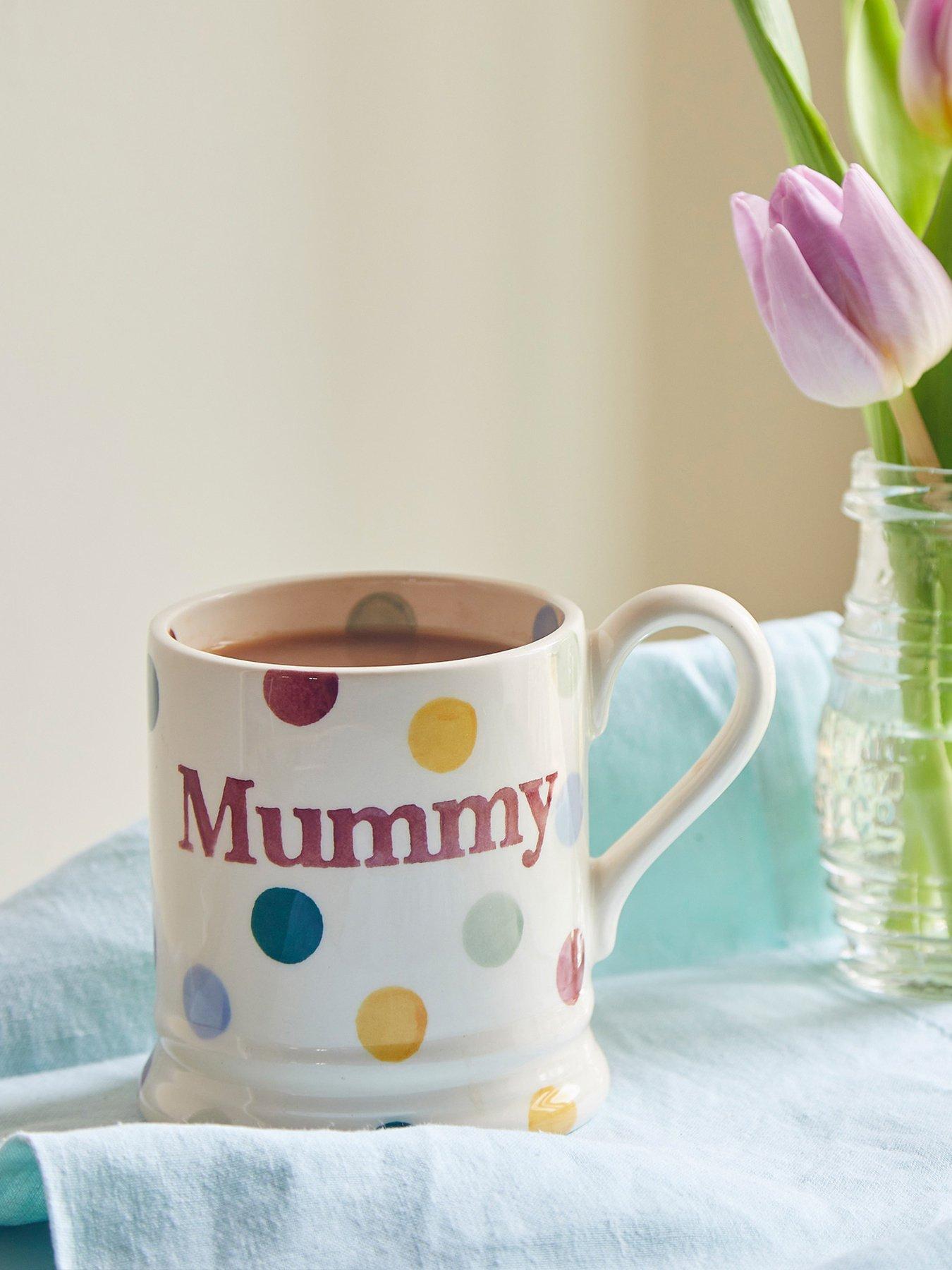 Emma Bridgewater Polka Dot Mummy Single 1/2 Pint Mug
