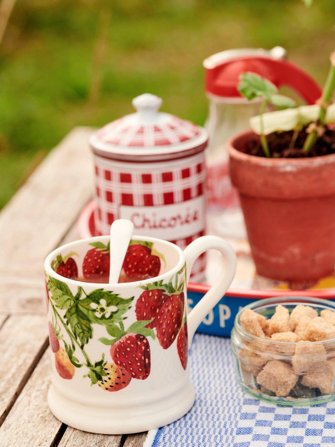 undefined Strawberries Single 1/2 Pint Mug