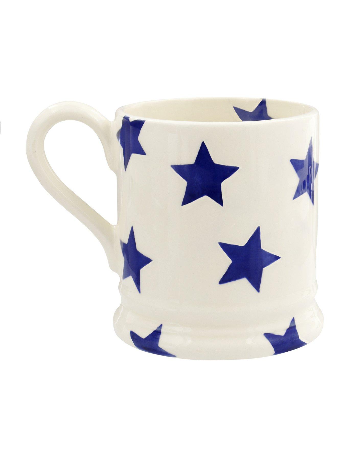 Image 4 of 5 of Emma Bridgewater Blue Star Daddy Single 1/2 Pint Mug
