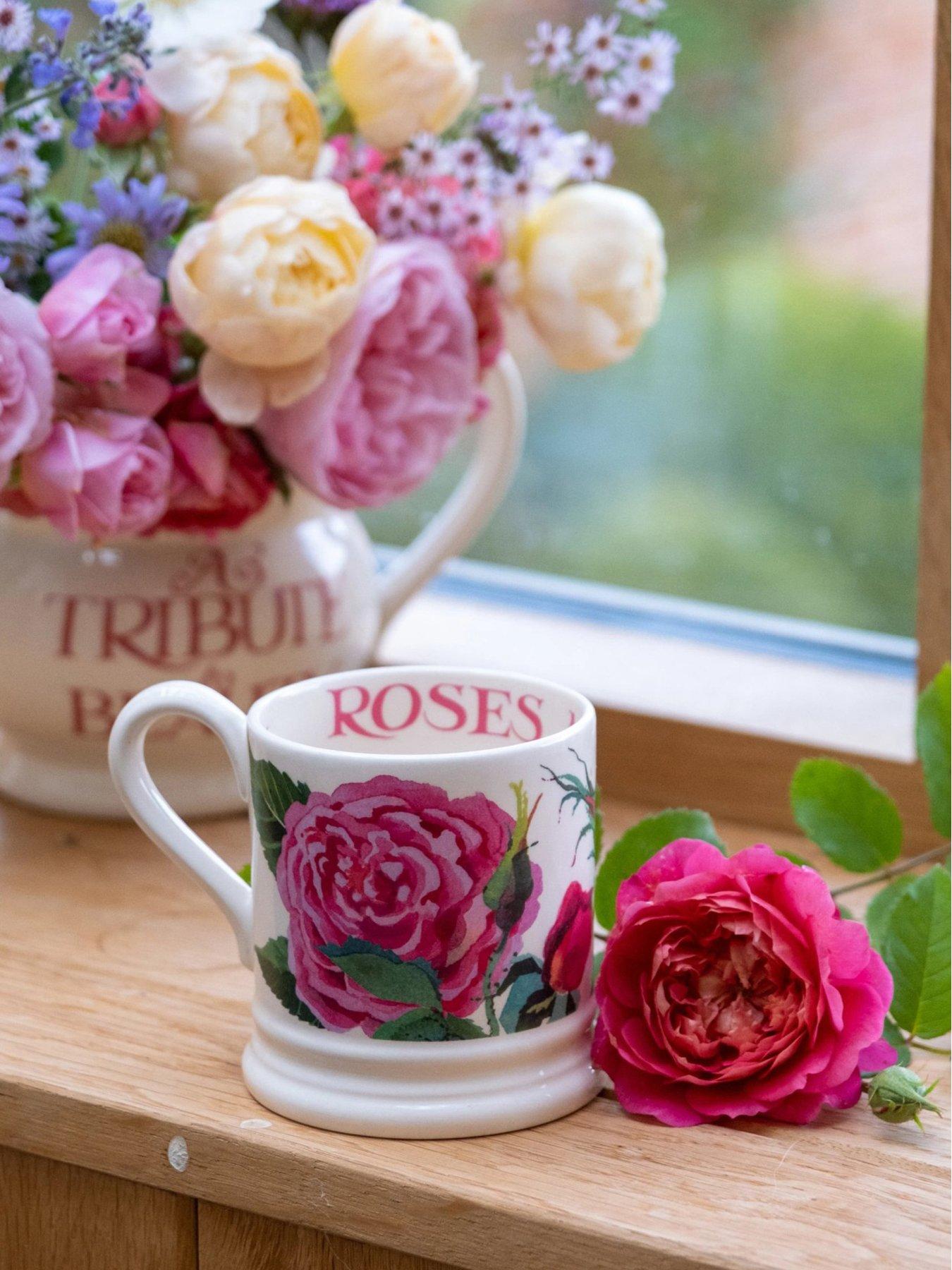 Emma Bridgewater Emma Rose Single 1/2 Pint Mug