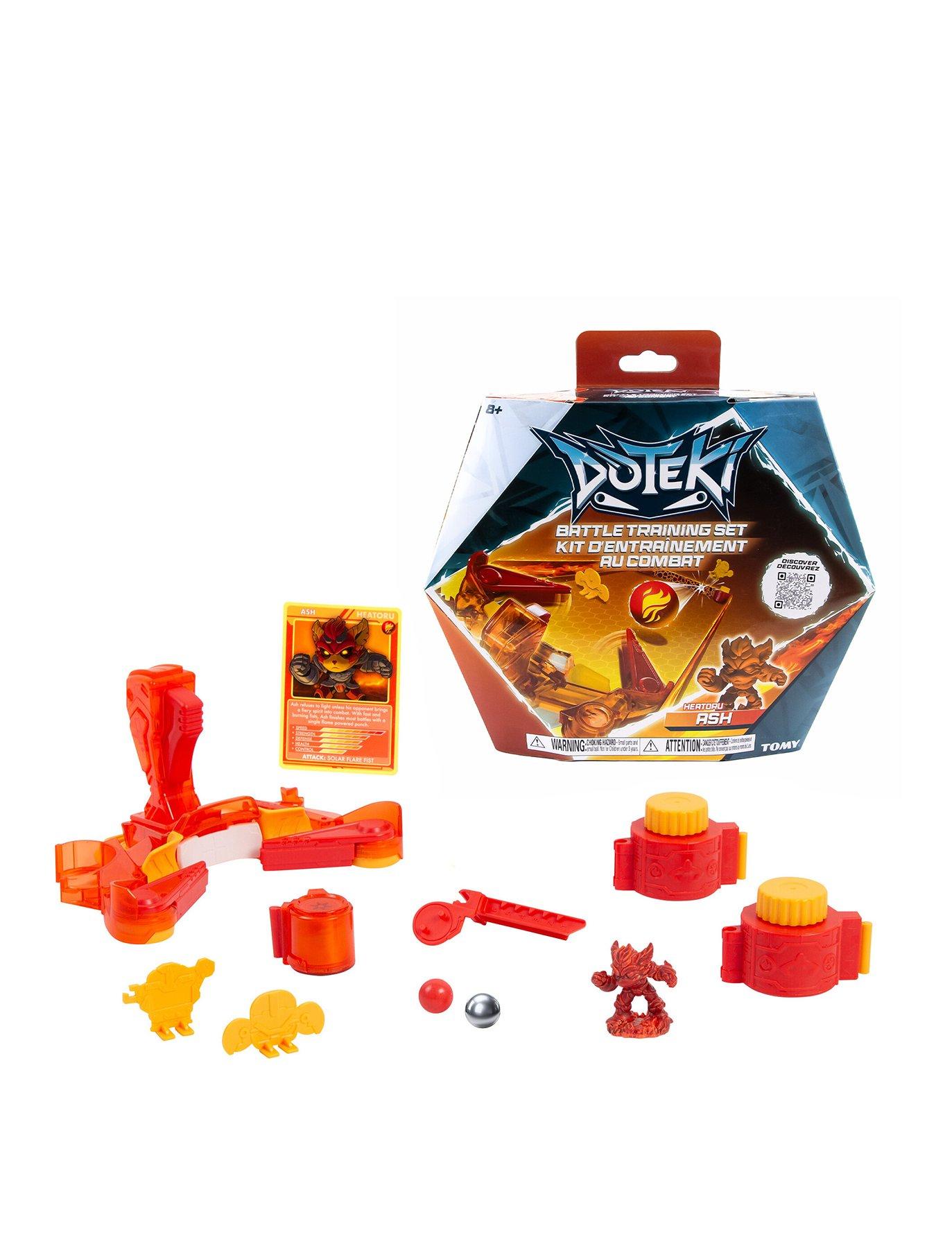 Doteki Battle Training Set - Heatoru Champion Practice Kit with Blitz Targets, Ricochet Units, Health Key, Dynamic Arena