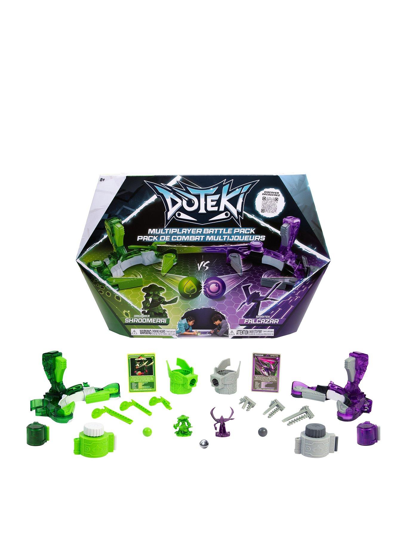 Doteki Multiplayer Battle Pack - Organika  &  Spiritek Champion Set, Dynamic Arena Game for 2+ Players