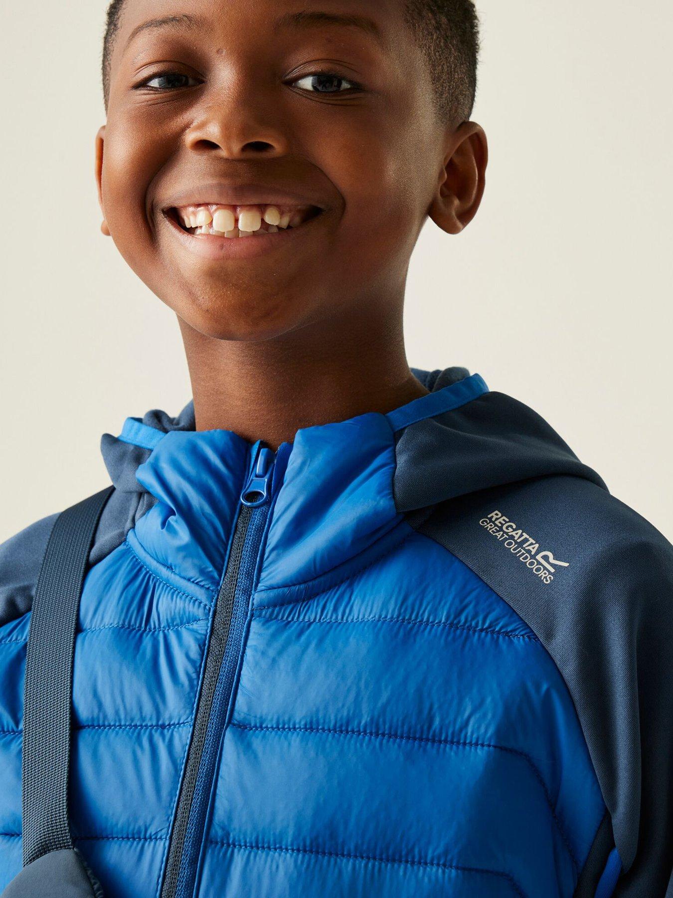 Image 4 of 7 of Regatta Kids Boys Kielder Hybrid Xi Padded Jacket - Blue