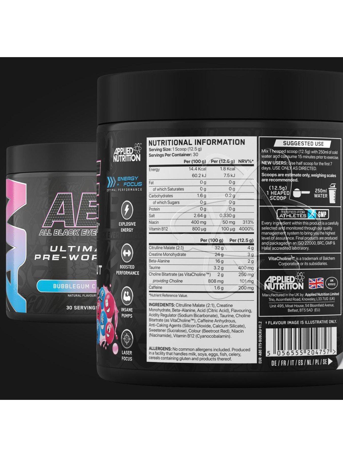 Image 2 of 3 of Applied Nutrition ABE Powder - Bubblegum Crush - 375G