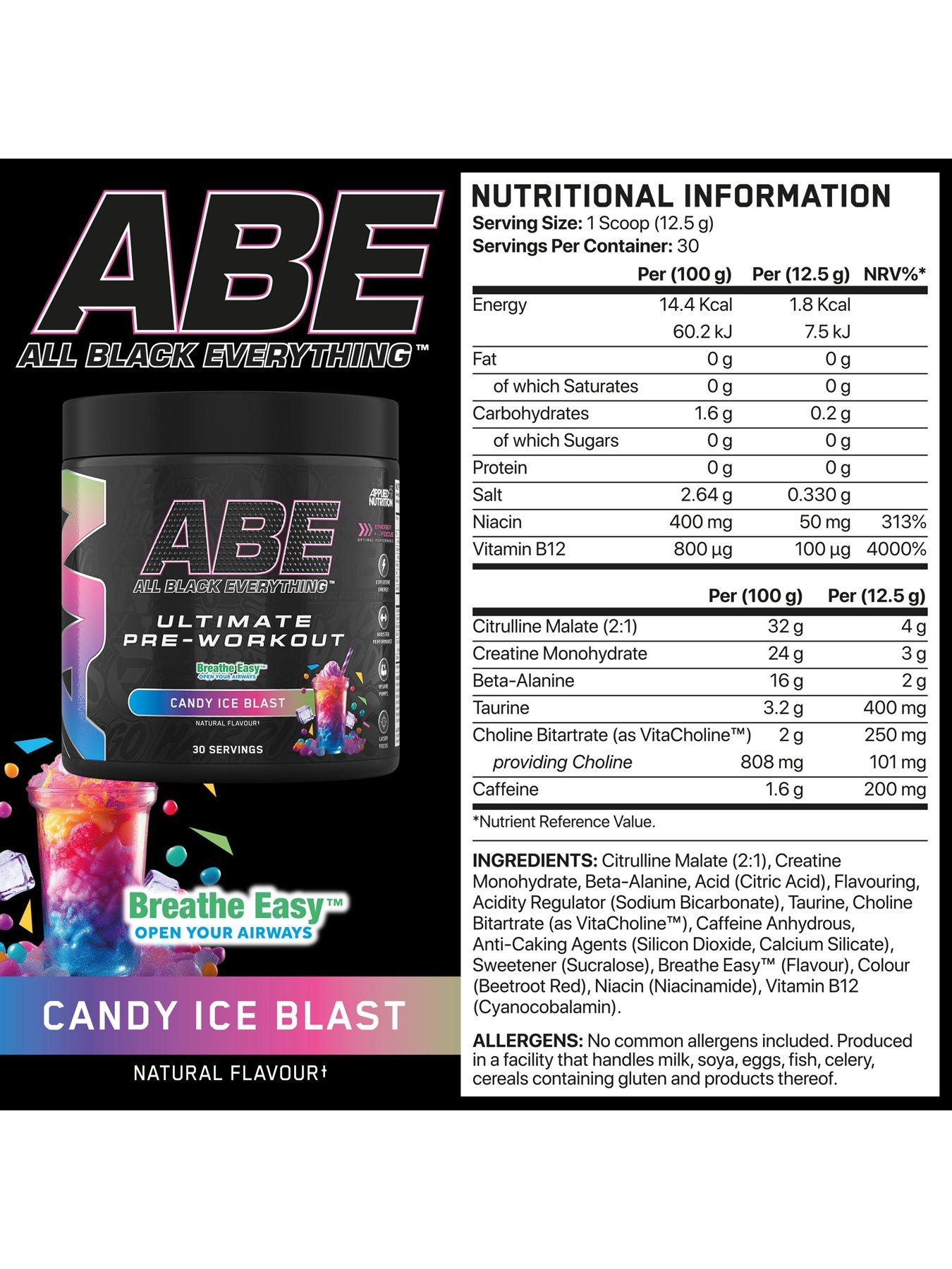 Applied Nutrition ABE Powder - Candy Ice Blast - 375G | Very