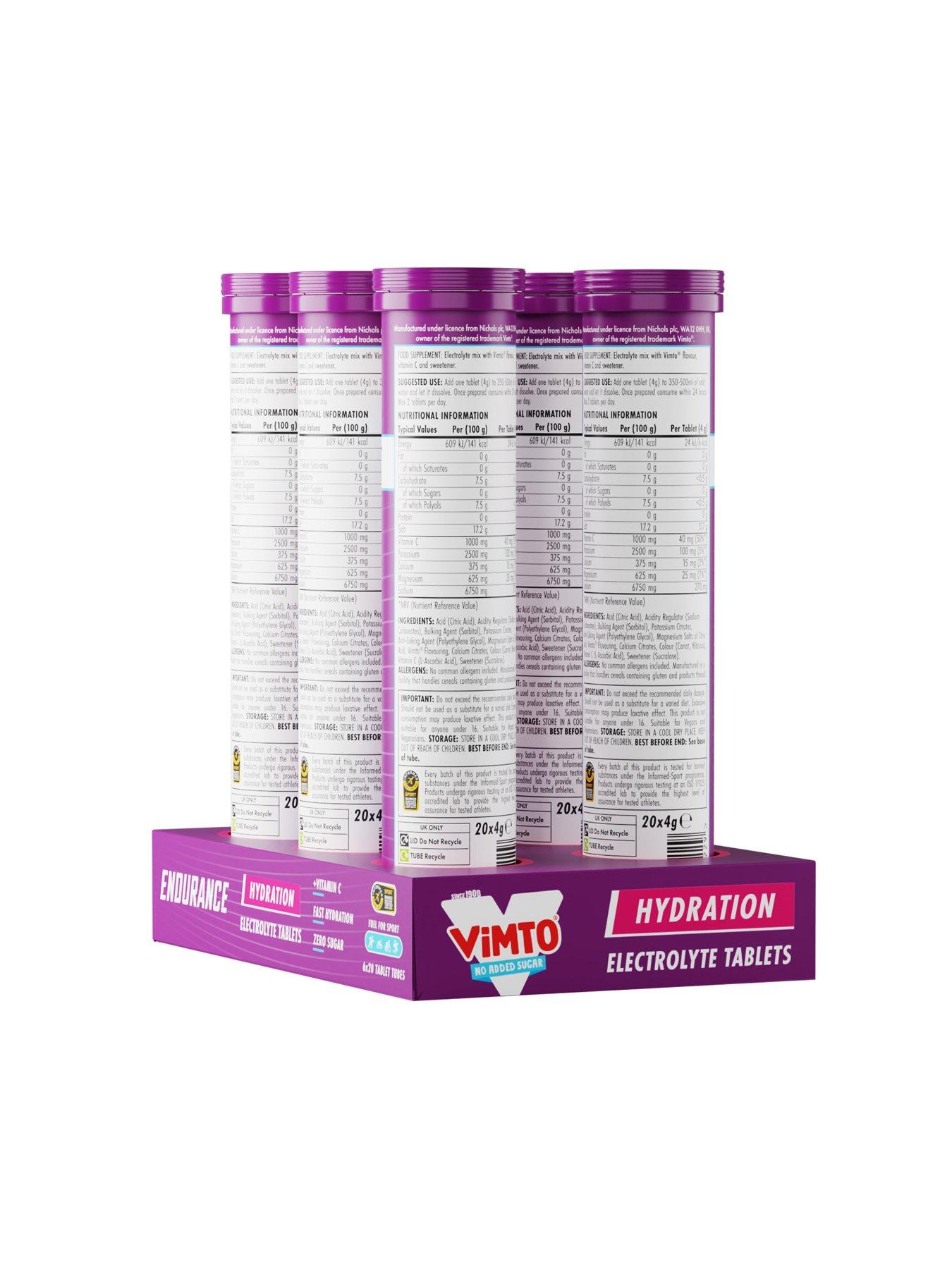 Image 2 of 7 of Applied Nutrition Hydration Tablets - Vimto - 6 x 20 Tablets