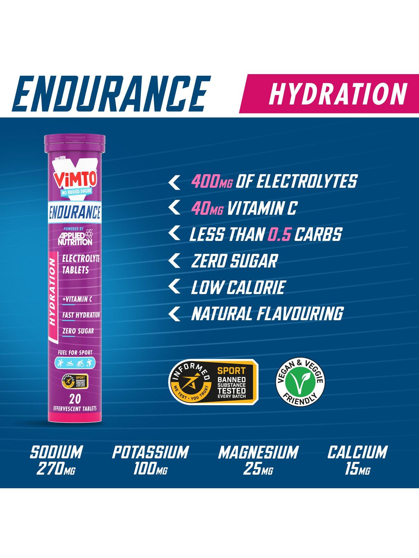 Image 6 of 7 of Applied Nutrition Hydration Tablets - Vimto - 6 x 20 Tablets