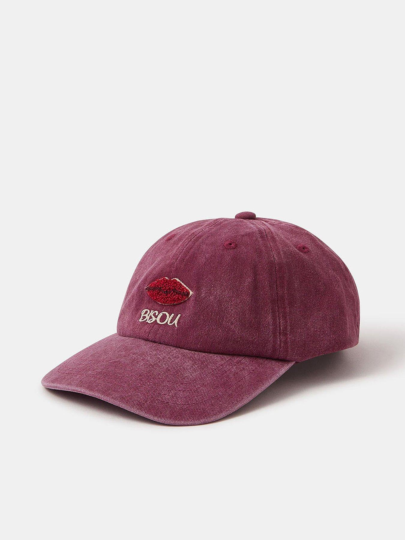 undefined Bisou Baseball Cap - Red