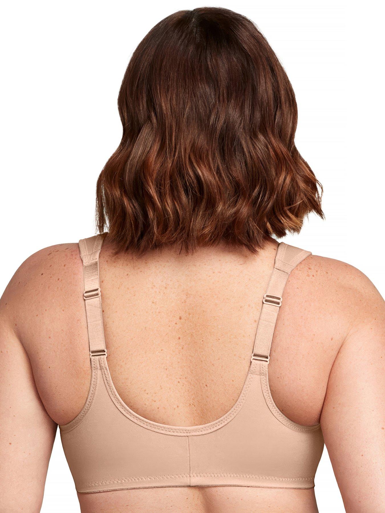 Image 2 of 6 of Glamorise 1245 Wonder Wire Bra - Cafe Print