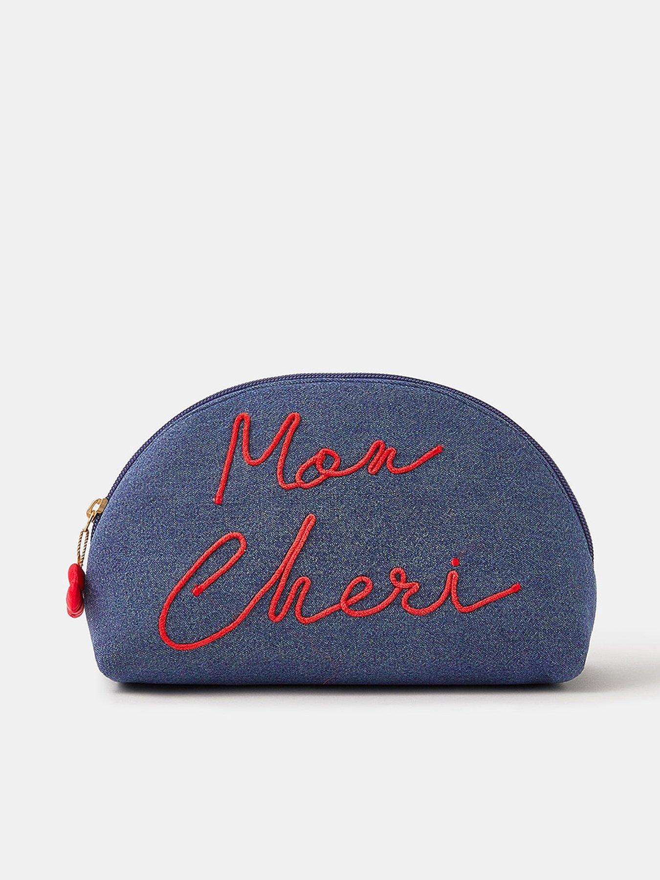 Accessorize Mon Cheri Make Up Bag - Blue