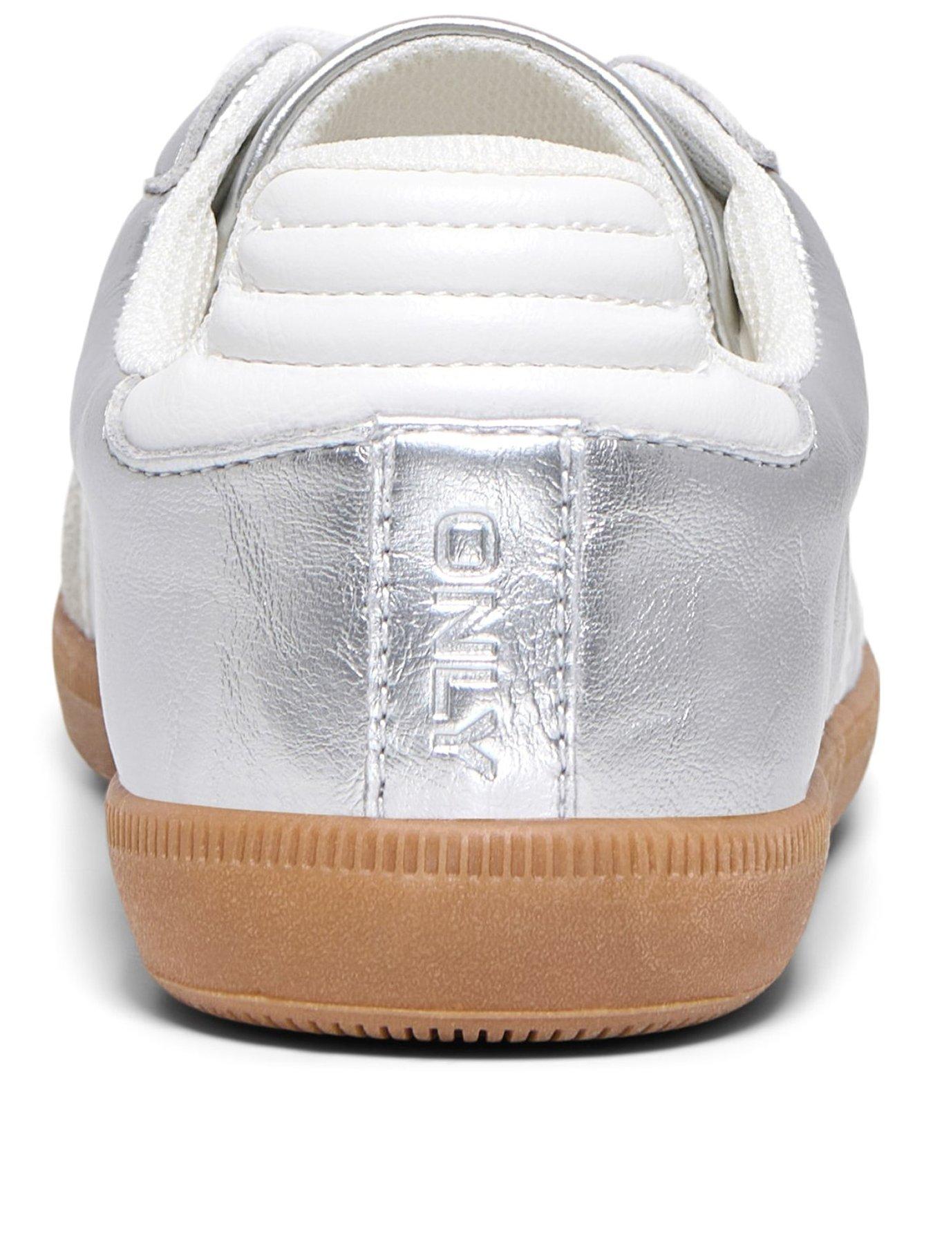 Image 3 of 4 of Only Amber Trainers - Silver
