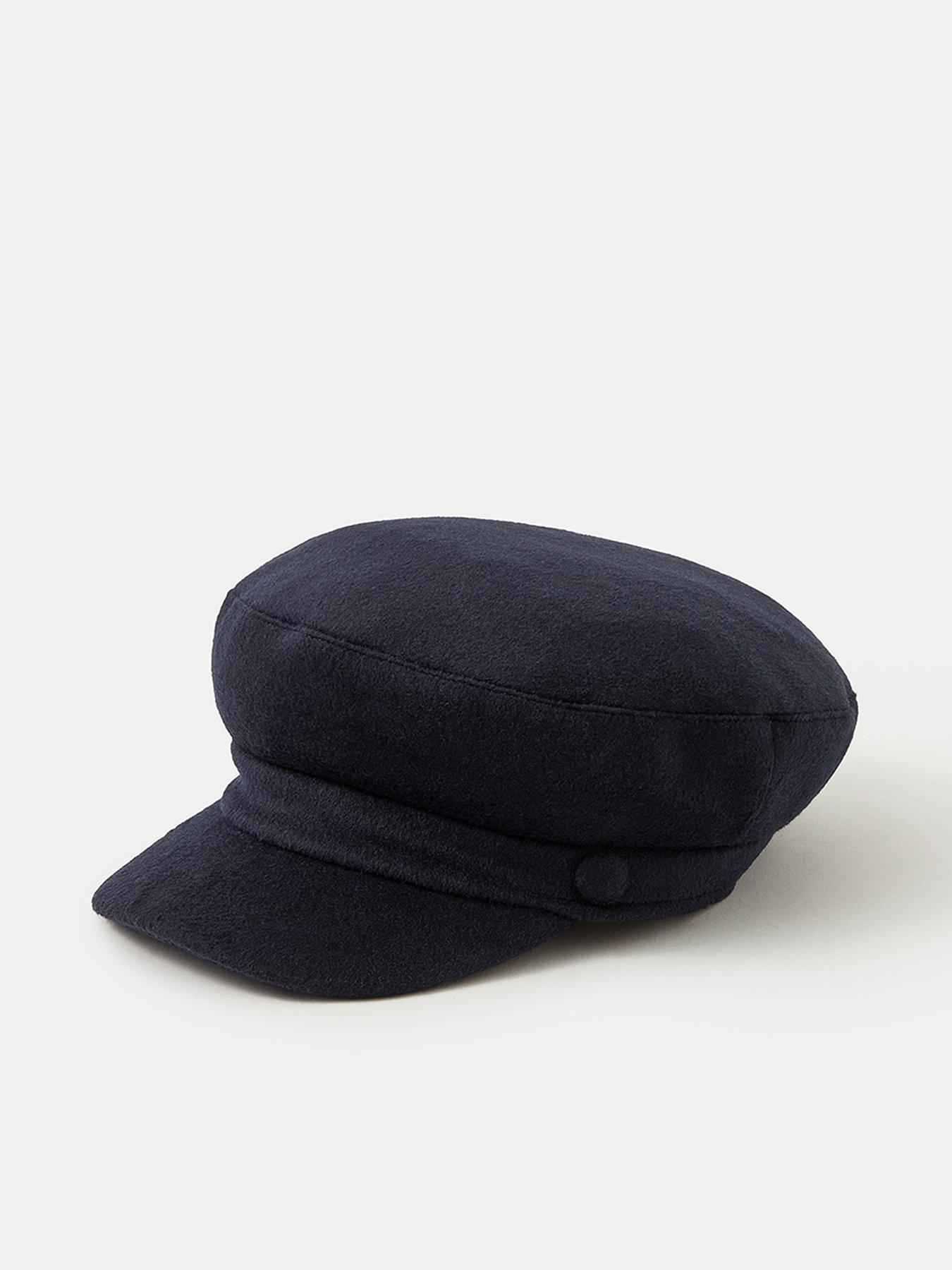 Accessorize Baker Boy Hat - Navy