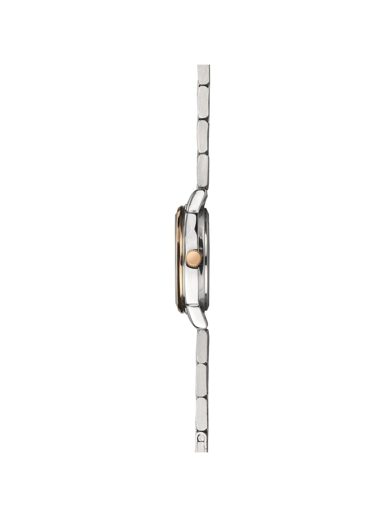 Image 3 of 5 of Sekonda Womens Riley Two Tone Stainless Steel Bracelet with Silver Dial Analogue Watch