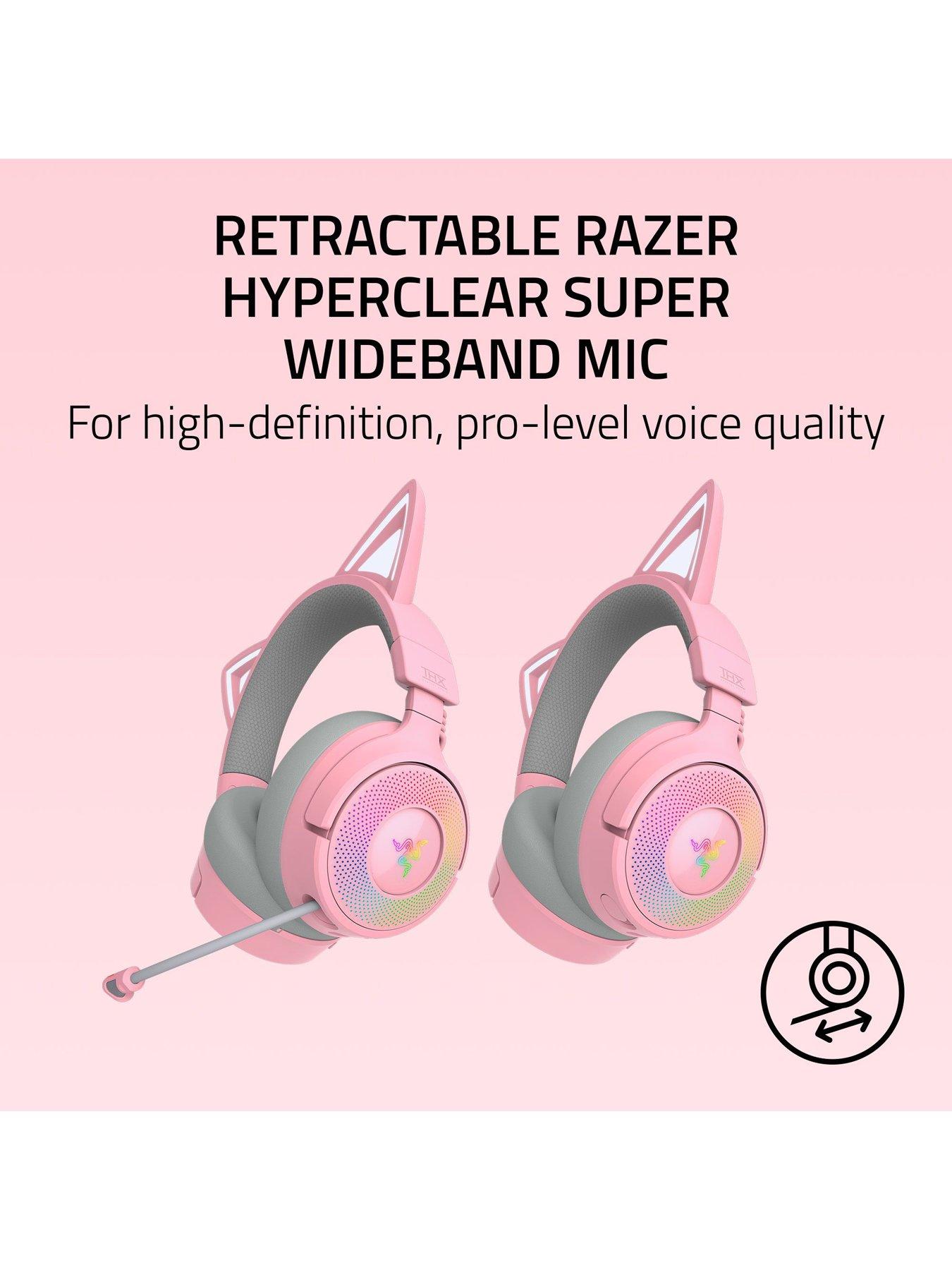 Razer Kraken Kitty V3 Pro - Quartz | Very
