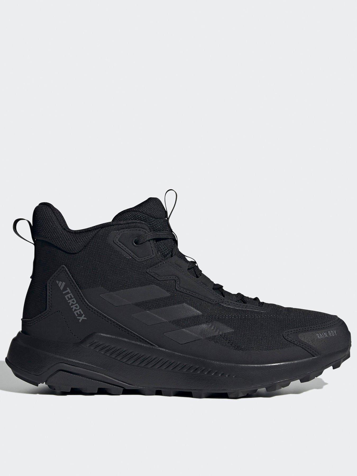 adidas Terrex Mens Anylander Mid Rain Rdy Hiking Boots - Black