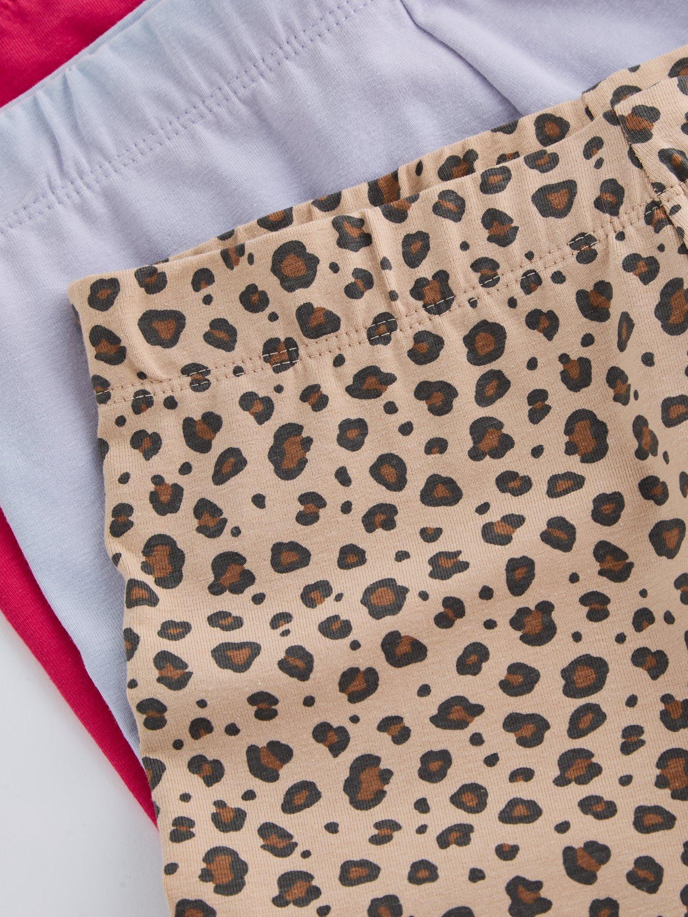 Image 5 of 5 of The Very Collection Girls 3 Pack Cycling Shorts - Multi