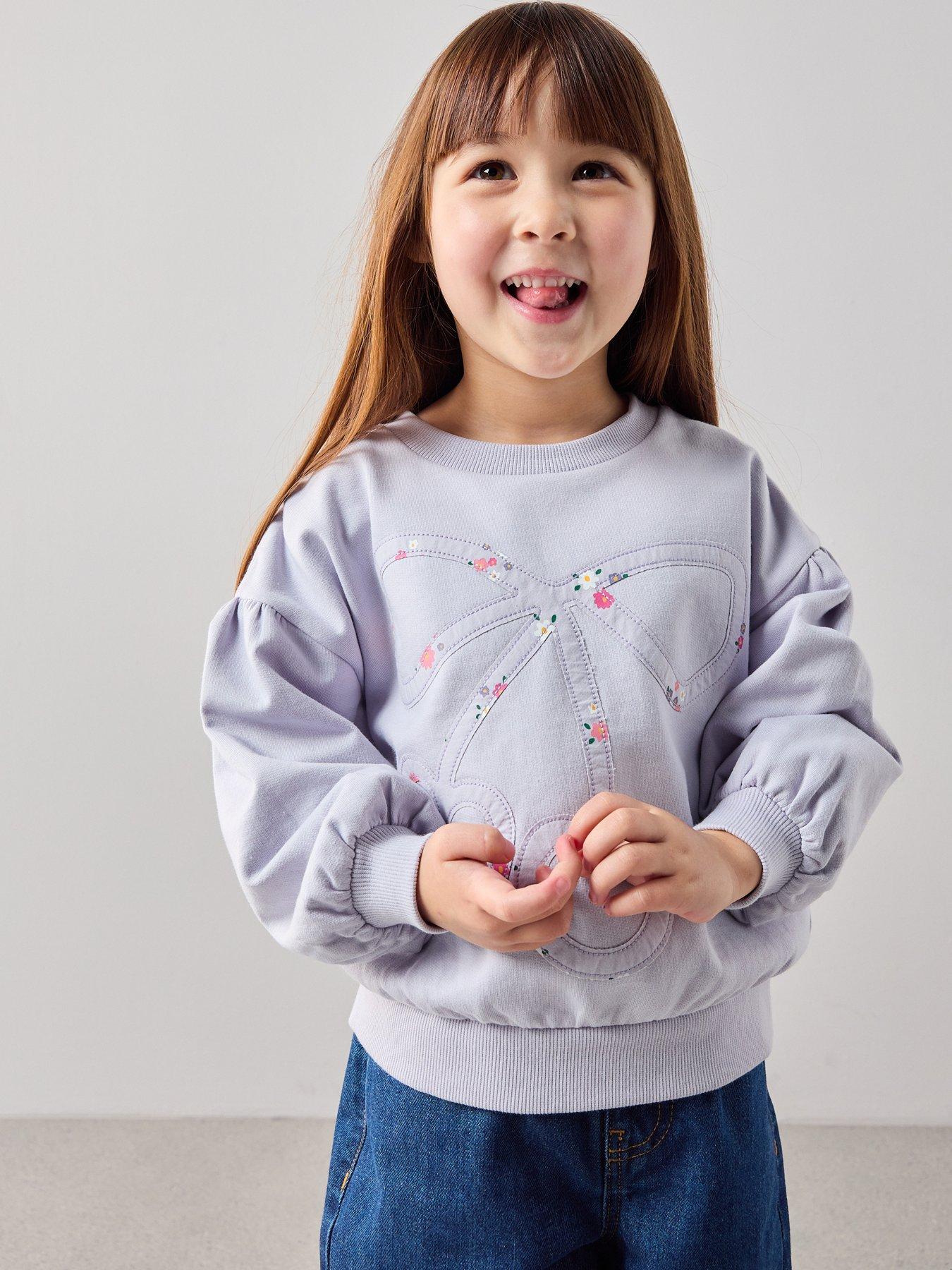 The Very Collection Girls Matching Set Printed Sweat