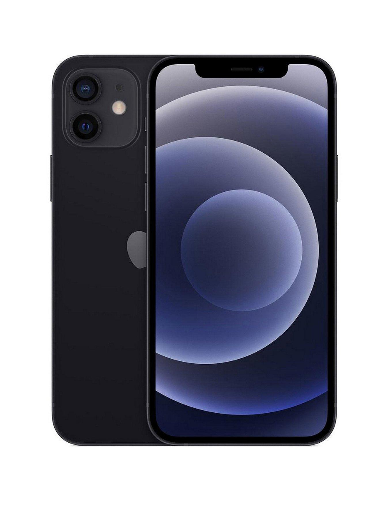 Refurbished Apple iPhone 12 - 64GB, Black (Pristine Condition)