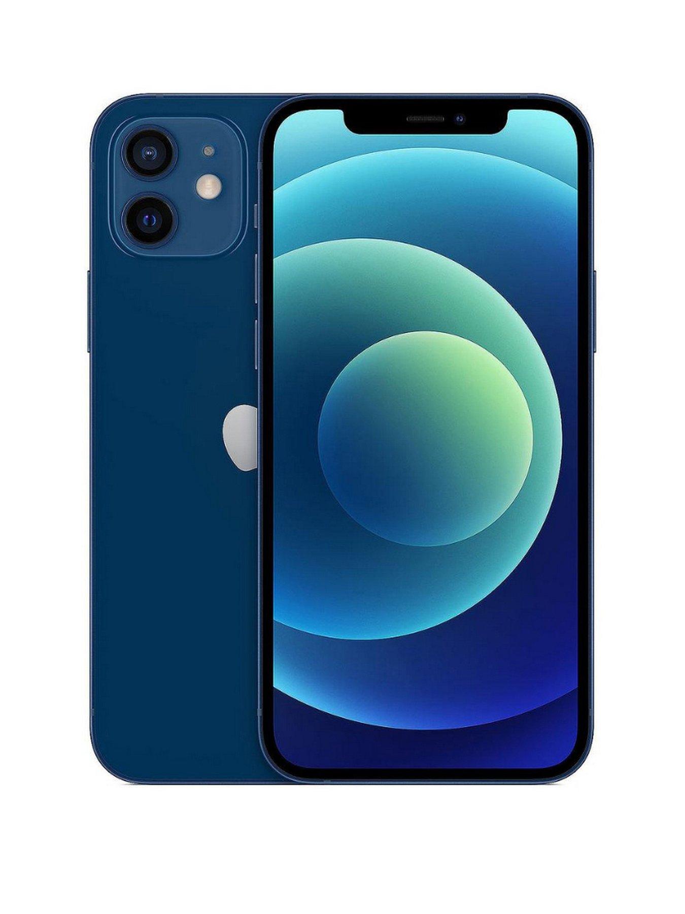 Refurbished Apple iPhone 12 - 64GB, Blue (Pristine Condition)