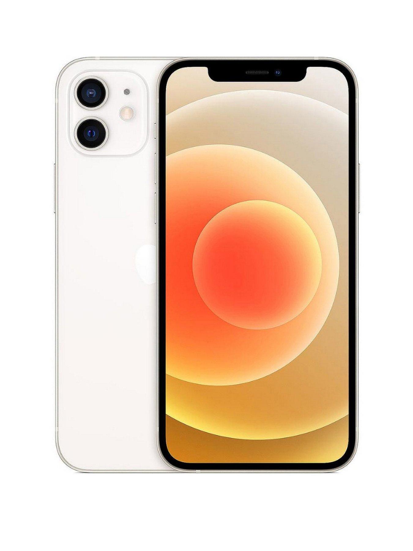 Refurbished Apple iPhone 12 - 64GB, White (Pristine Condition)