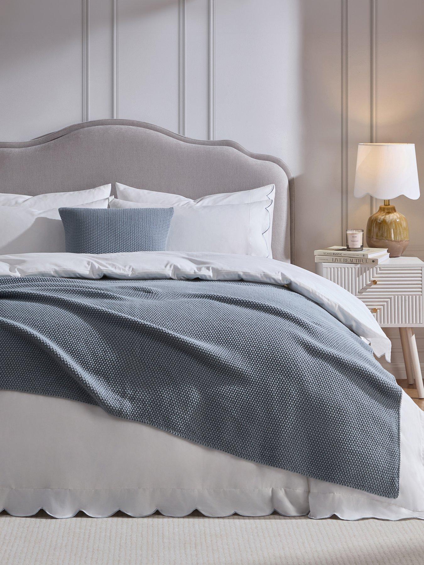 Dusk: St Ives Light Weight Knit Throw