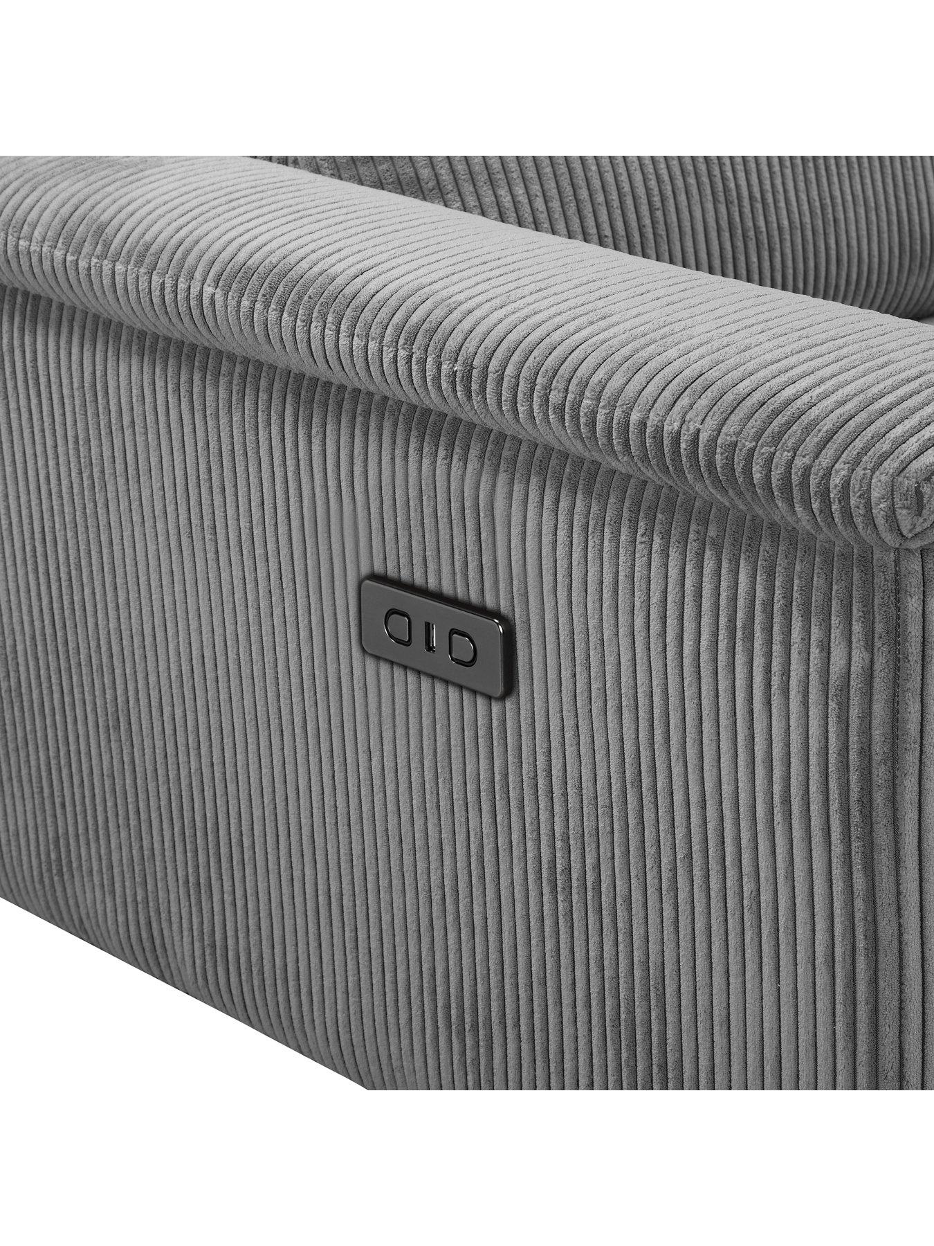 Image 7 of 7 of Dorel Home Lund 2 Seater Electric Recliner Sofa