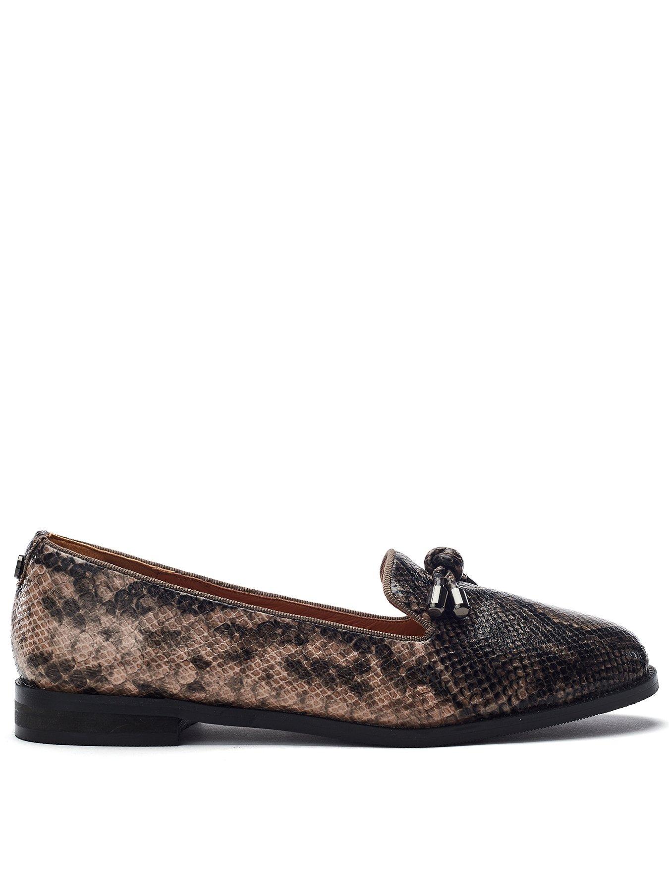 Moda In Pelle Fillipa Loafer - Snake Print