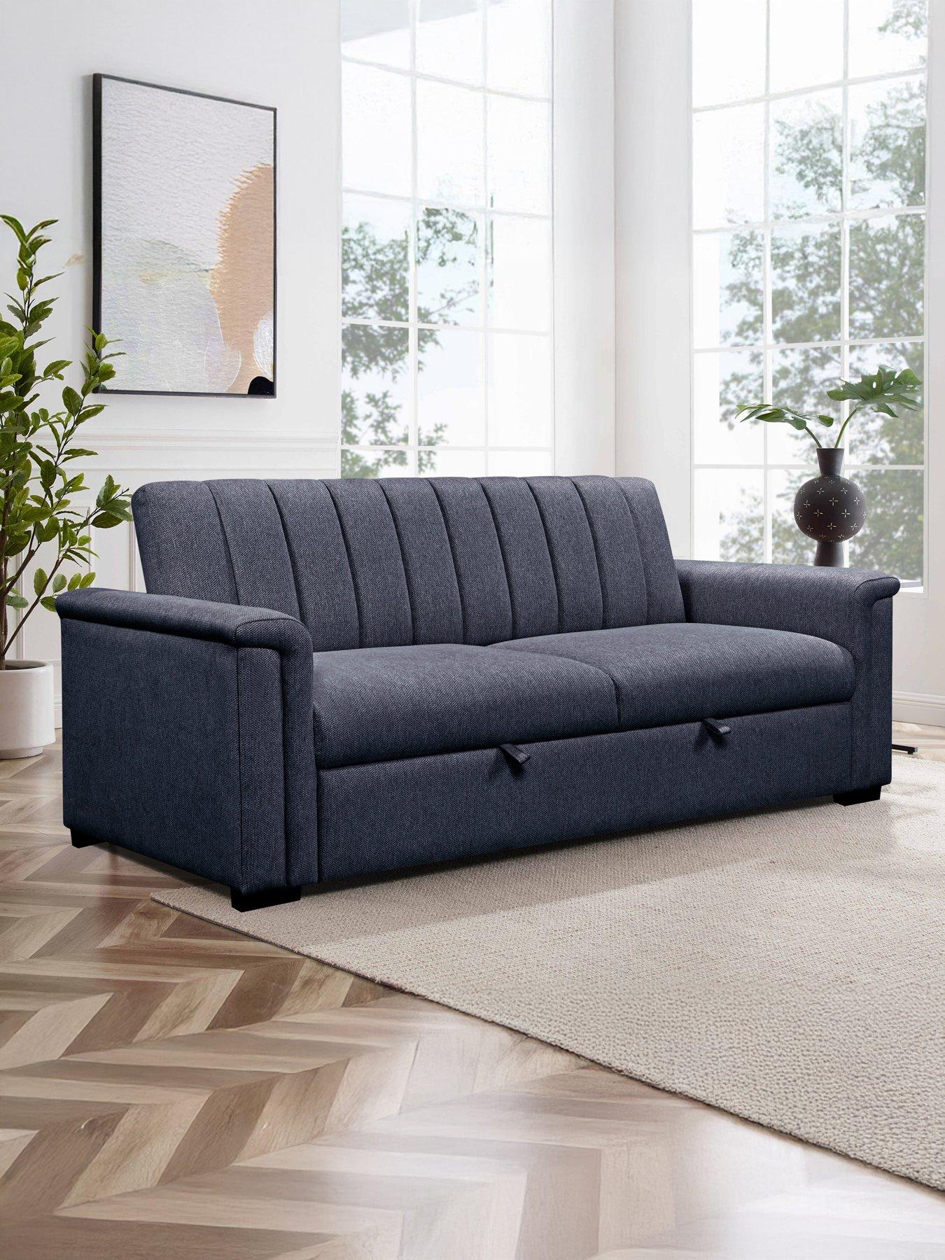 Dorel Home: Charlotte 3 Seater Sofa Bed