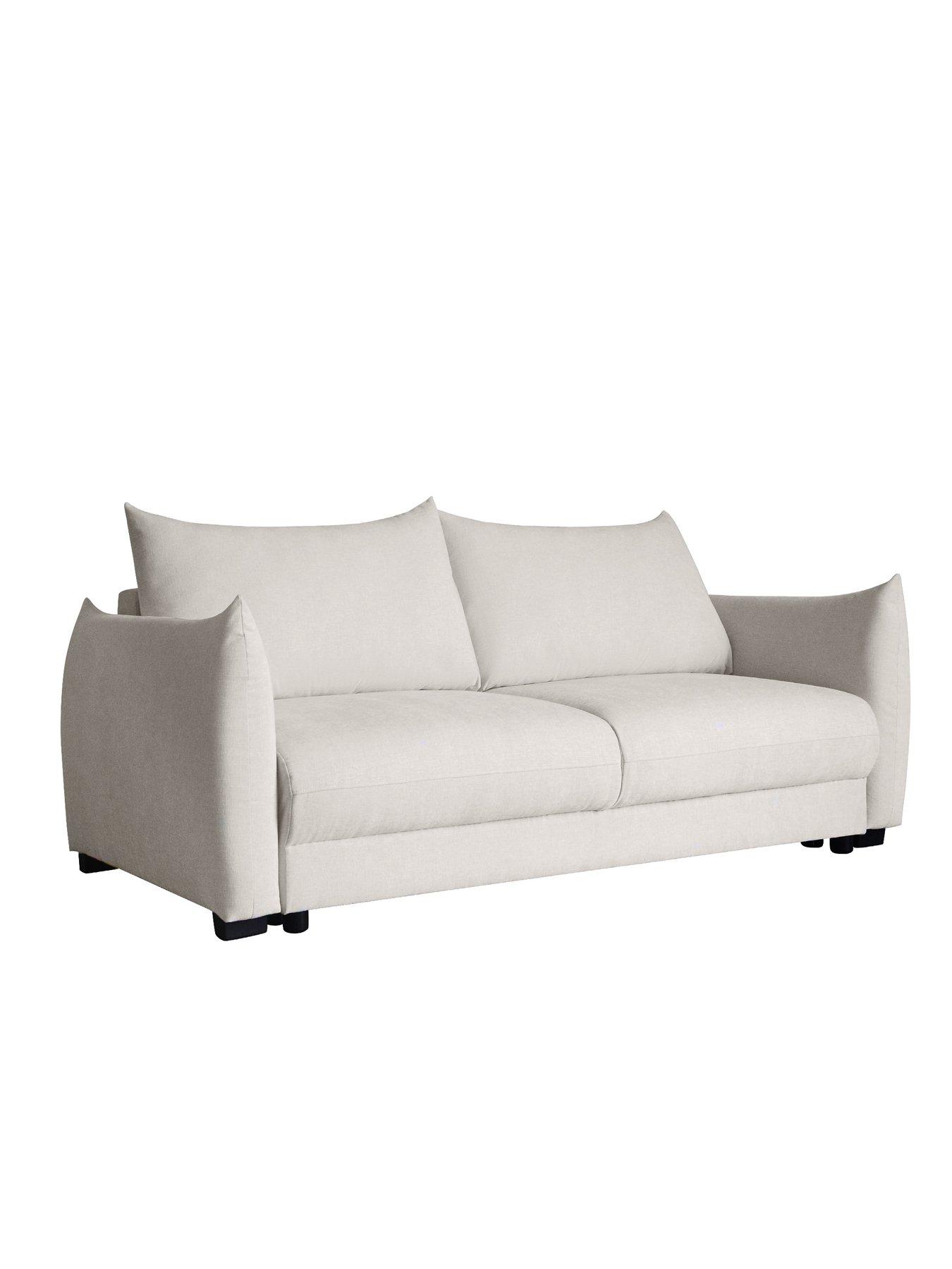 Image 3 of 8 of Dorel Home Bronte 3 Seater Sofa Bed