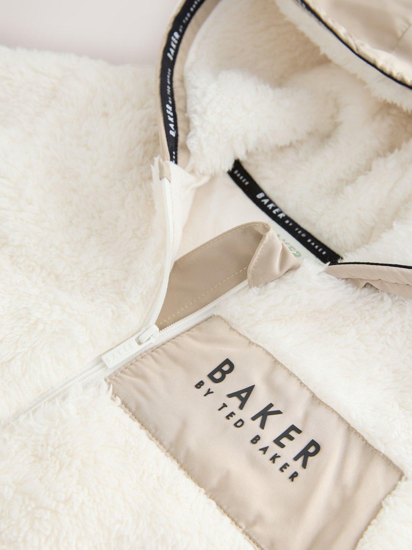 Image 4 of 5 of Ted Baker Baby Boys Snugglesuit - Beige