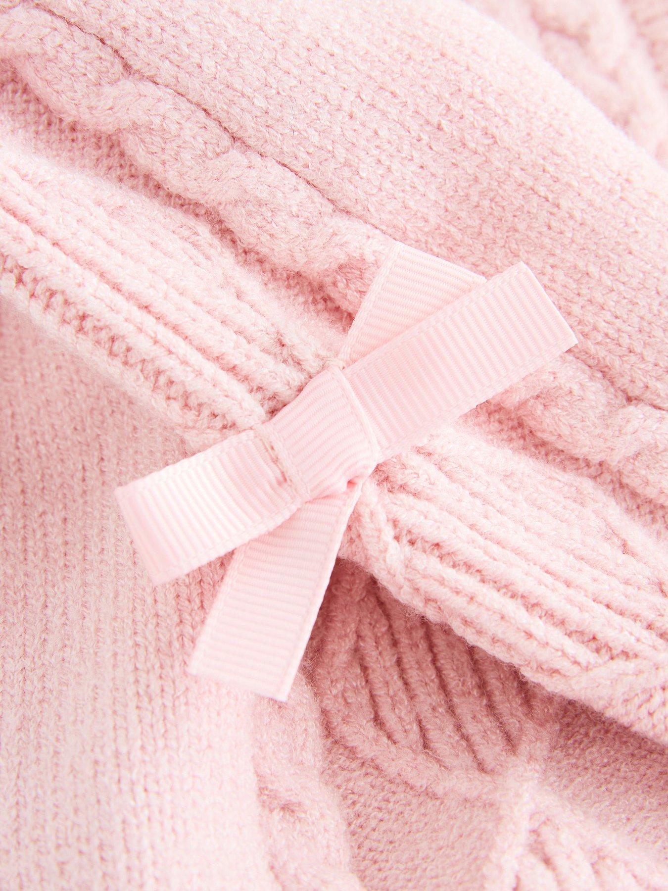 Image 5 of 6 of Ted Baker Baby Girls Knit Jumper &amp; Legging Set - Pink