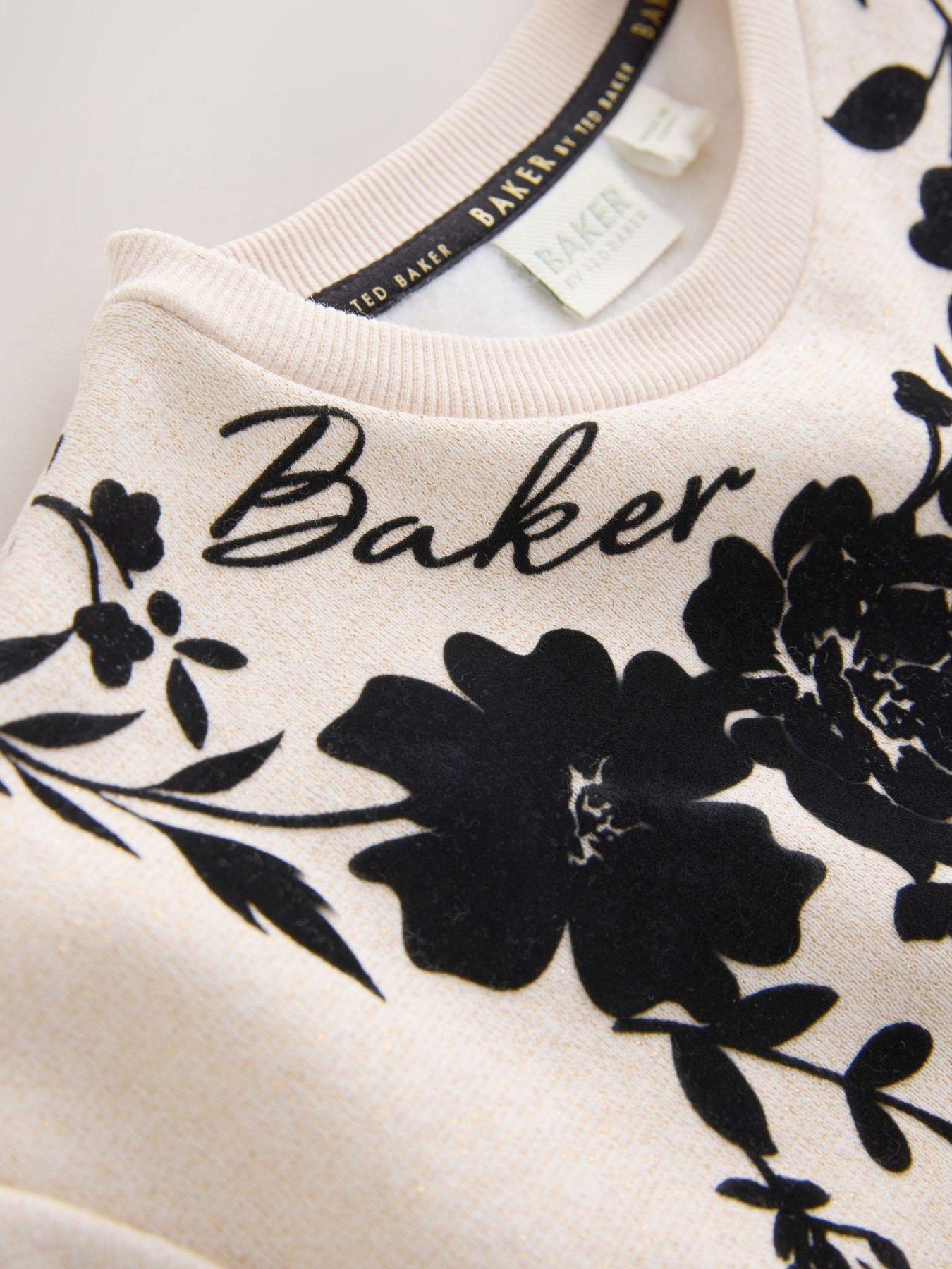 Ted Baker Older Girls Dress - Black/Cream | Very
