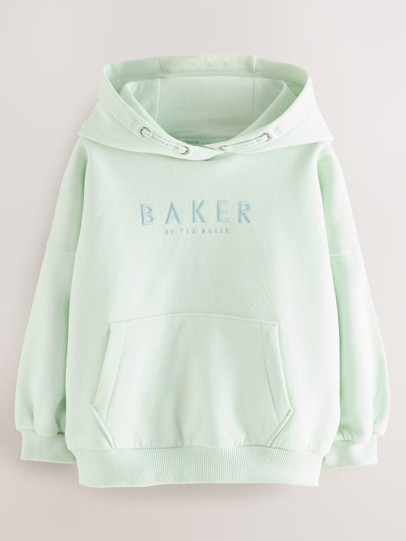 Ted Baker Older Girls Butterfly Hoodie - Light Green
