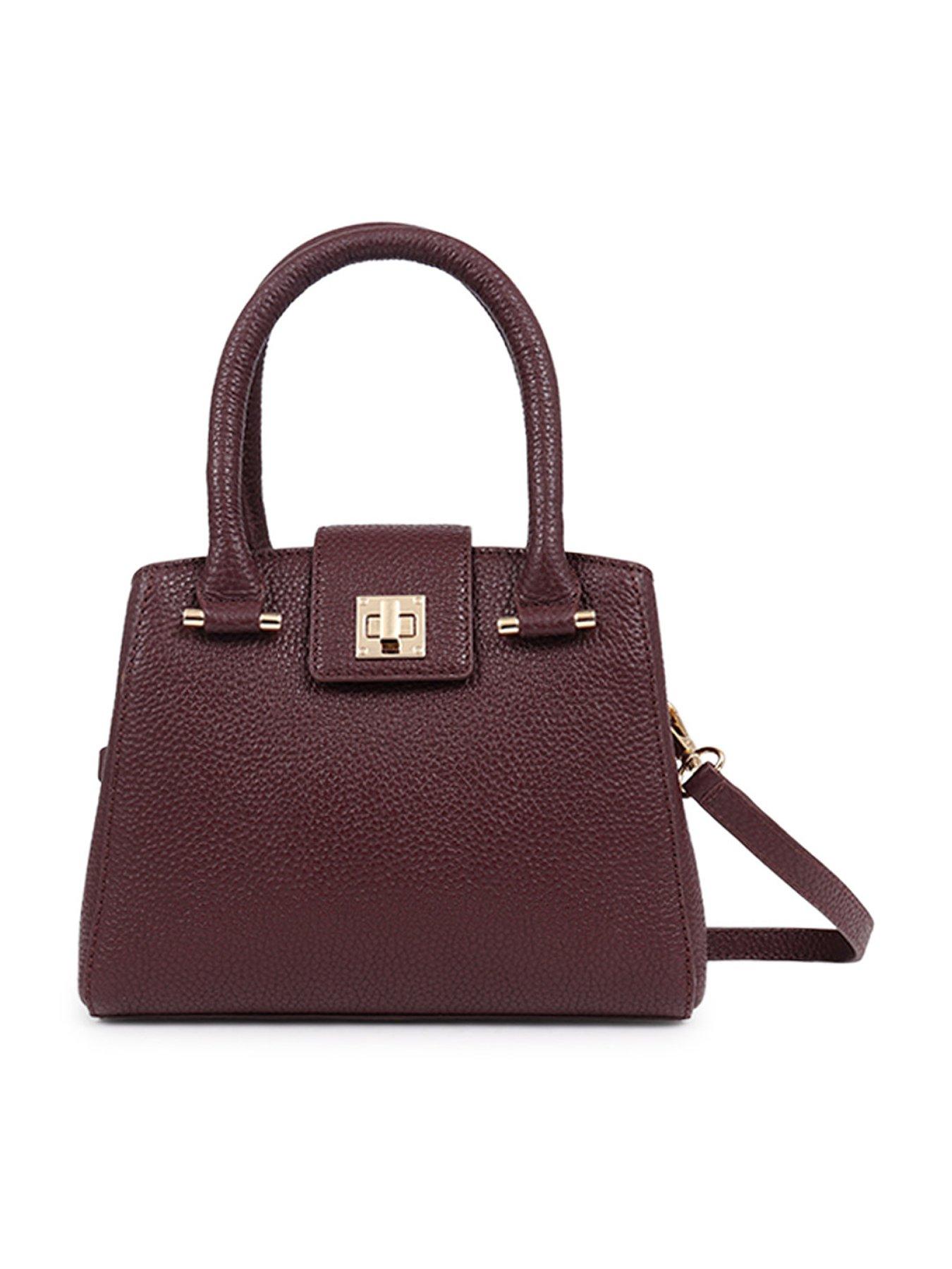 Jones The Bootmaker Whimsy Leather Shoulder Bag, Red, Women