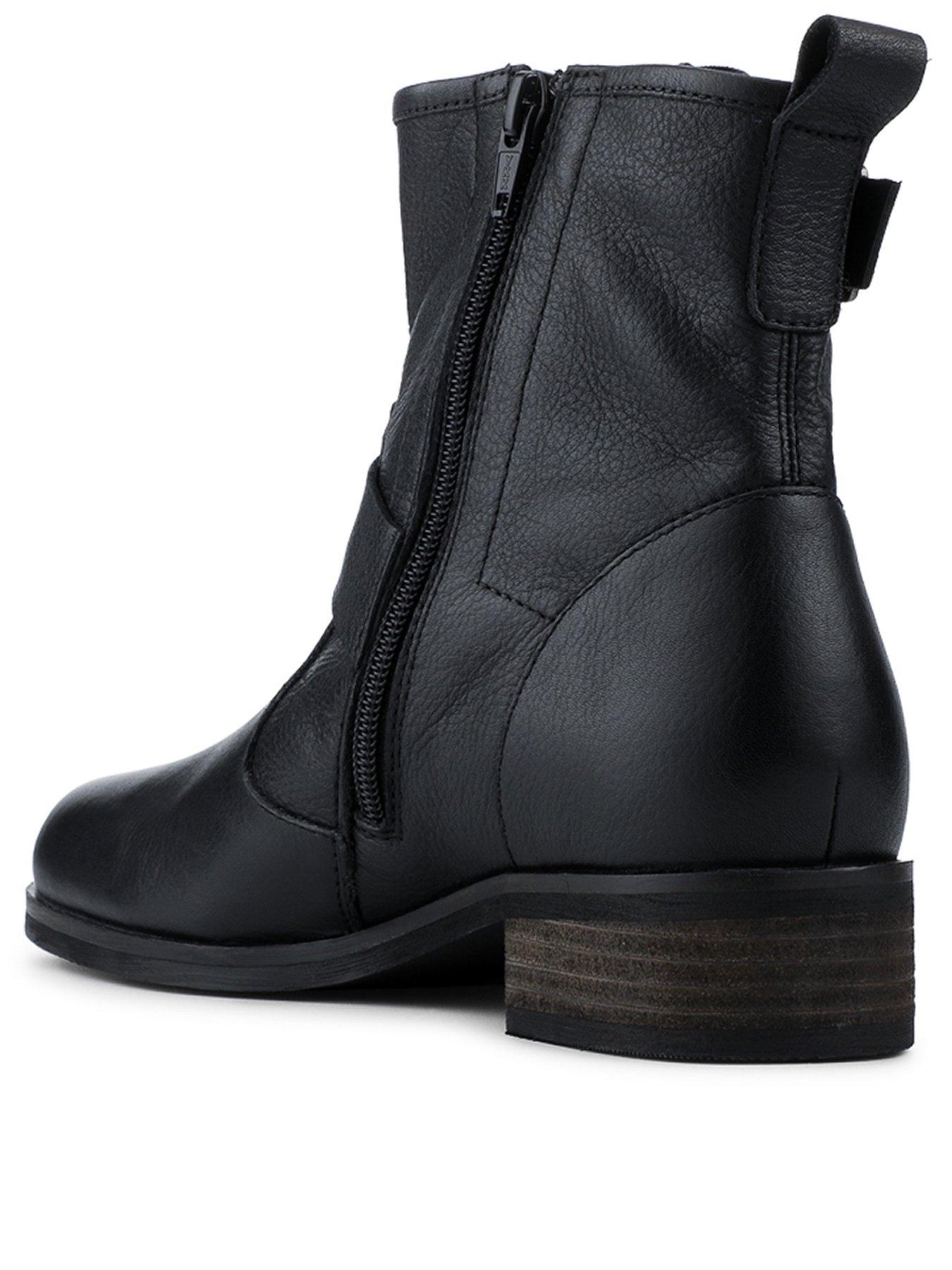 Image 3 of 5 of Jones Bootmaker Maribel Buckle Ankle Boot - Black