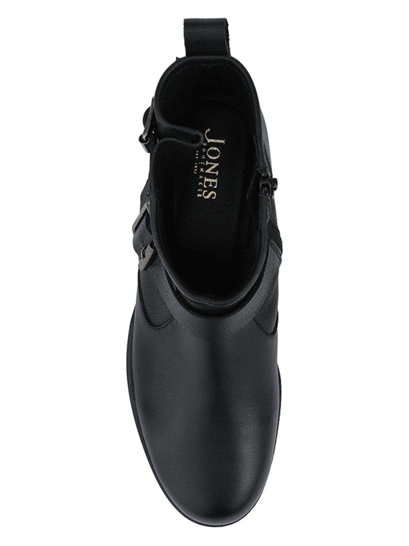 Image 4 of 5 of Jones Bootmaker Maribel Buckle Ankle Boot - Black