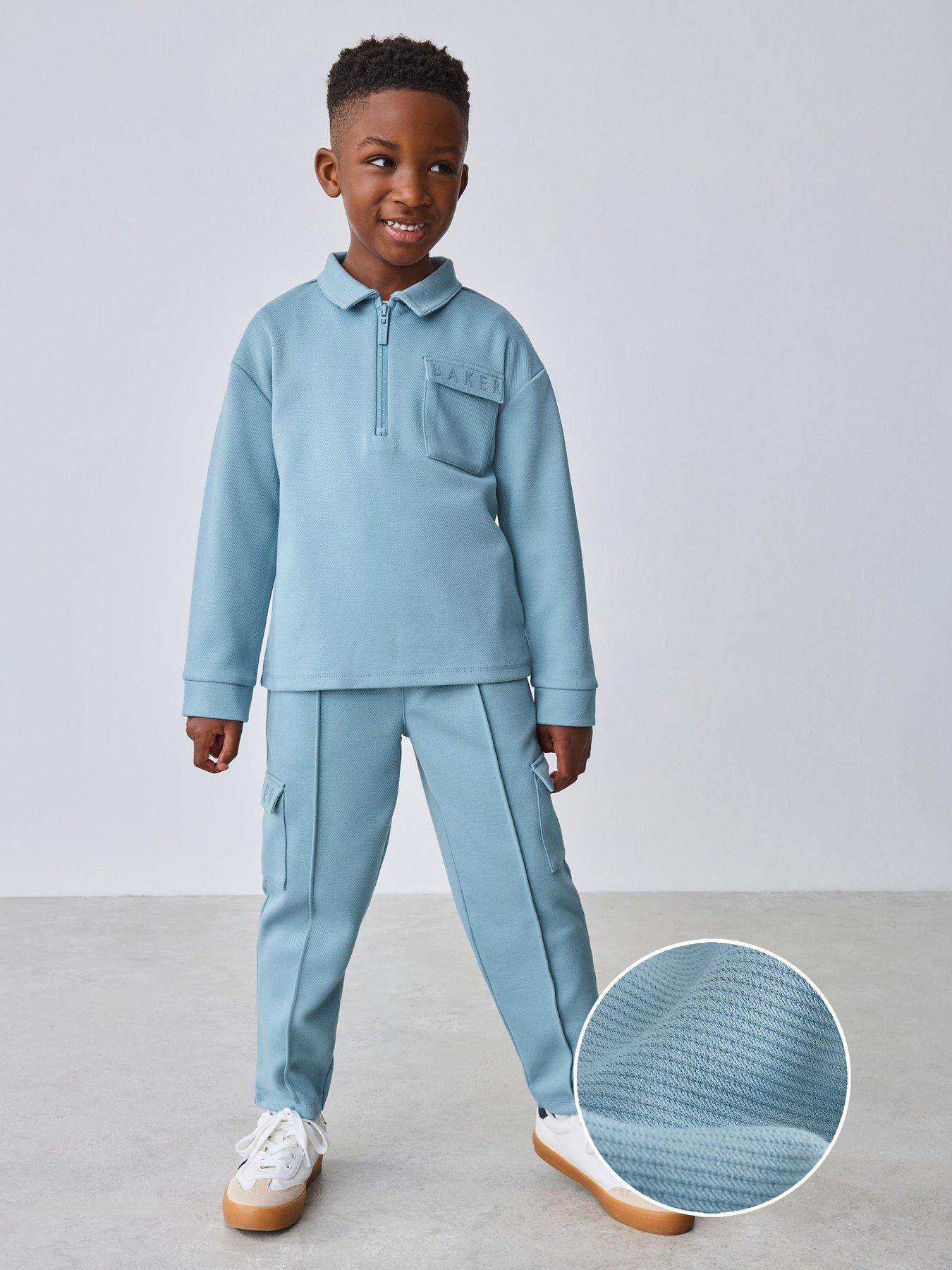 Ted Baker: Older Boys Polo Set - Navy