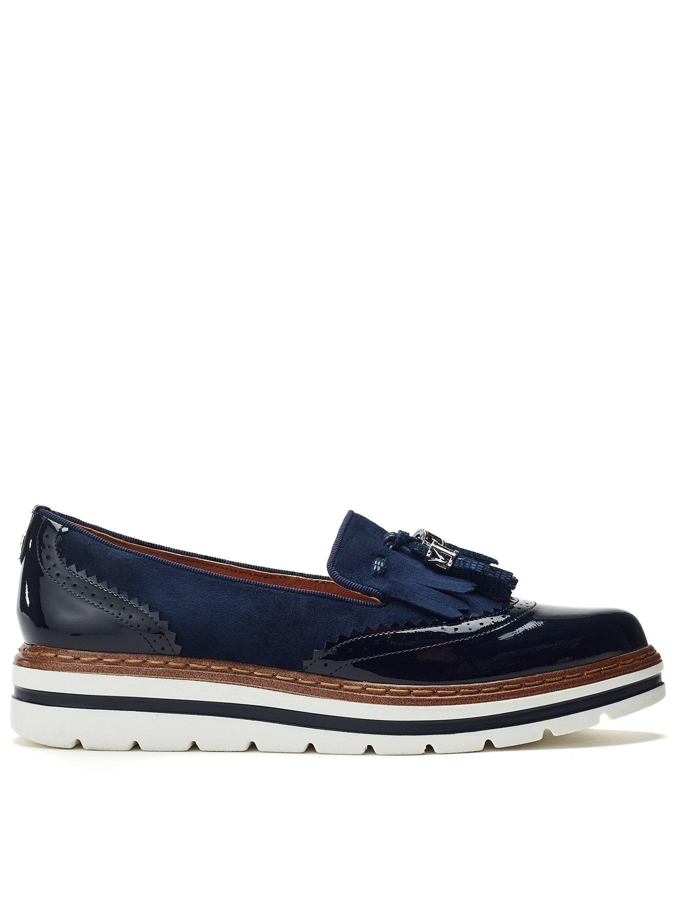 Moda In Pelle Ellee Loafers - Navy