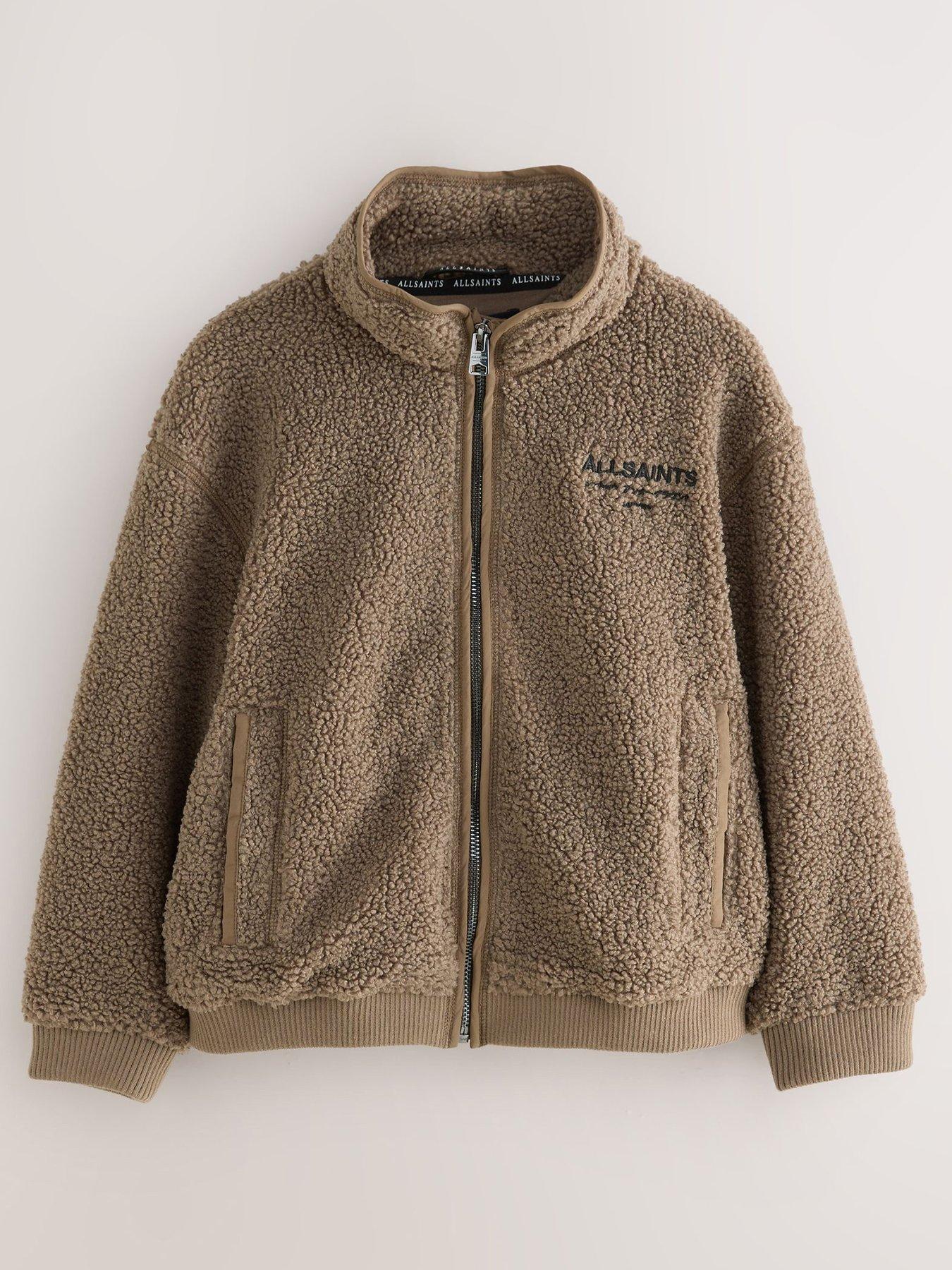Image 2 of 7 of smALLSAINTS Older Boys Zip Fleece - Brown