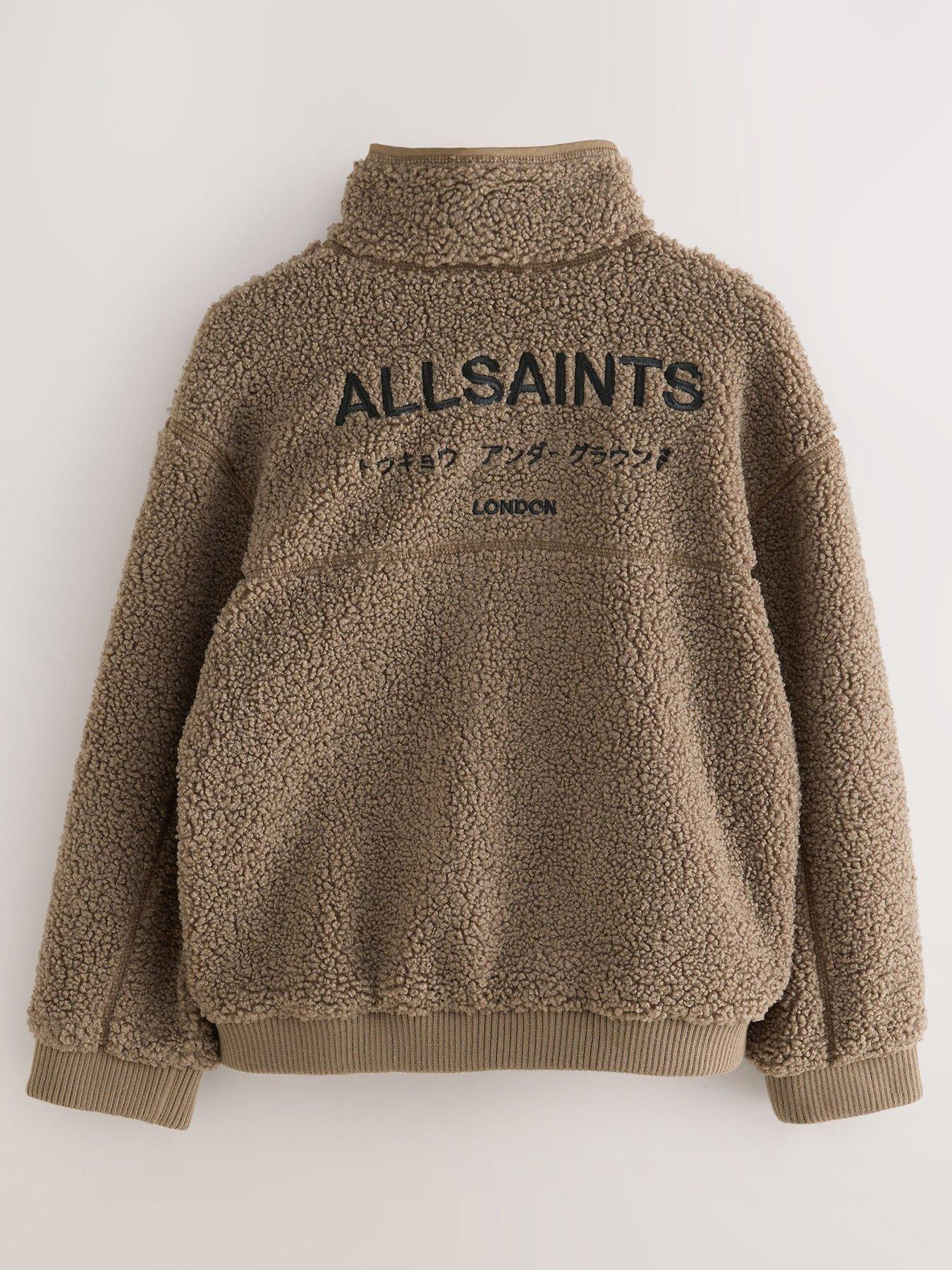 Image 3 of 7 of smALLSAINTS Older Boys Zip Fleece - Brown