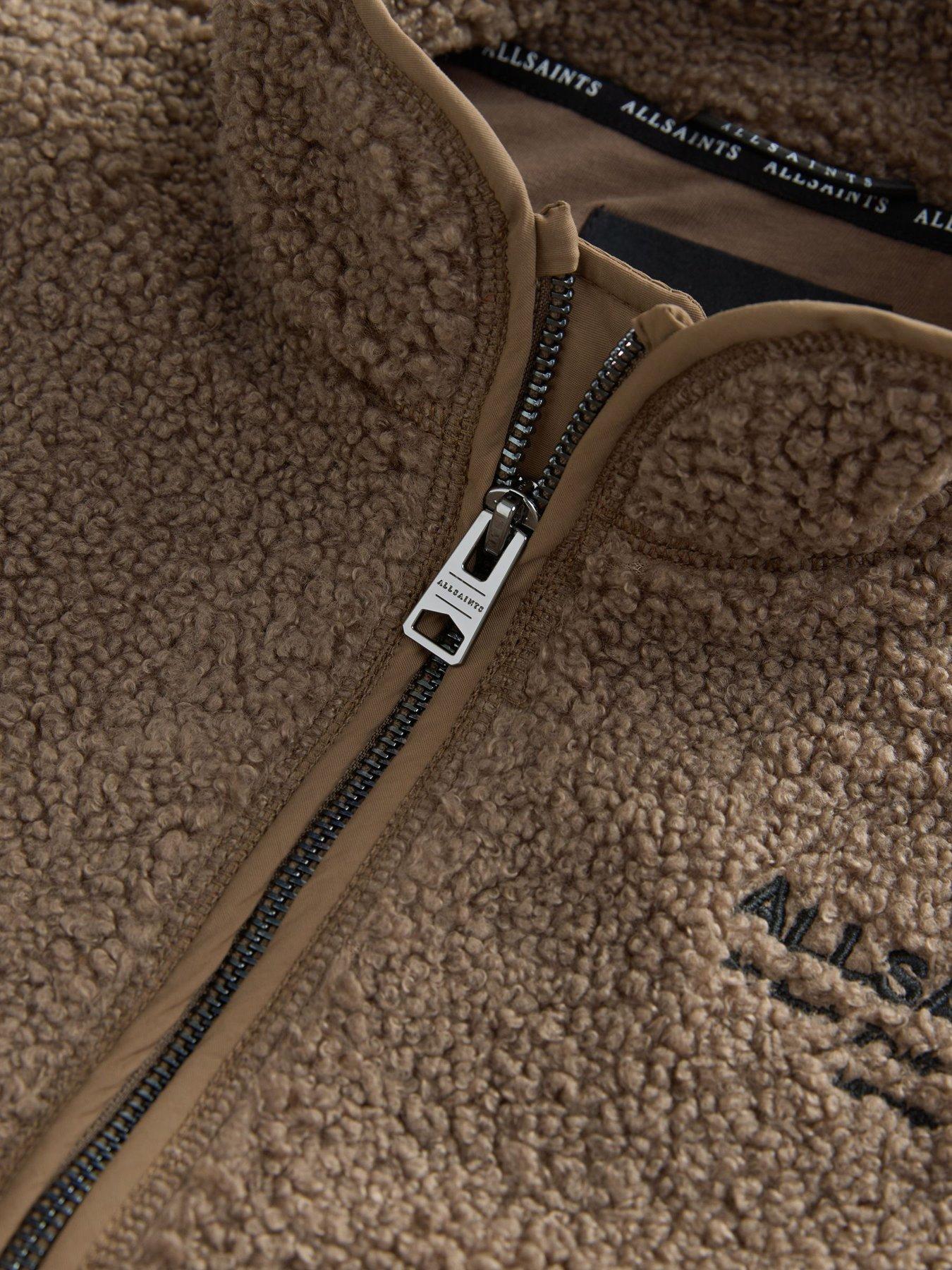 Image 4 of 7 of smALLSAINTS Older Boys Zip Fleece - Brown