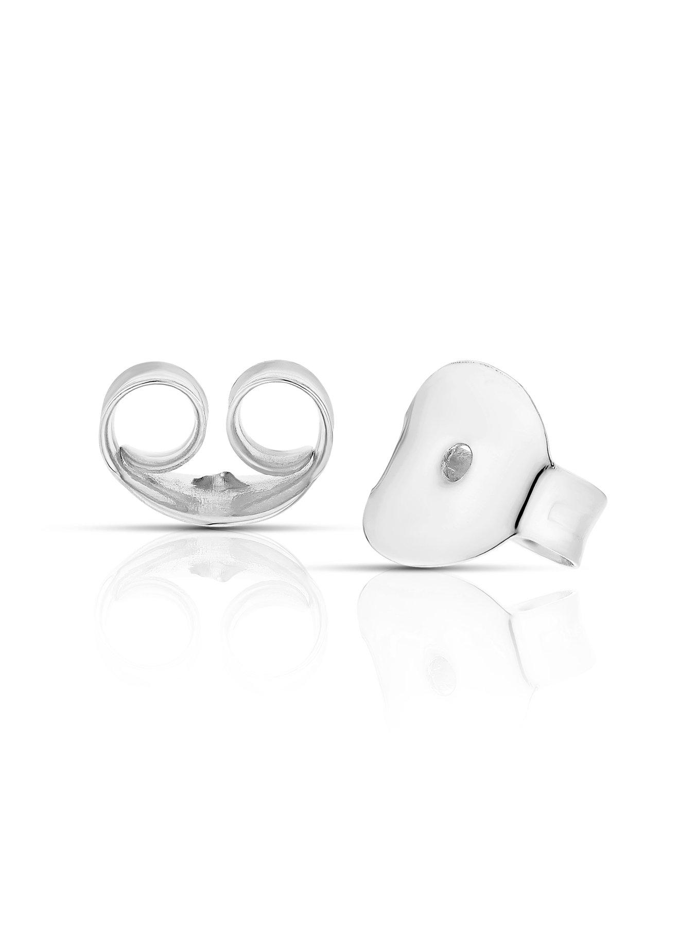Image 2 of 2 of H. Samuel Ss Cz Flower Pearl Earrings - One Colour